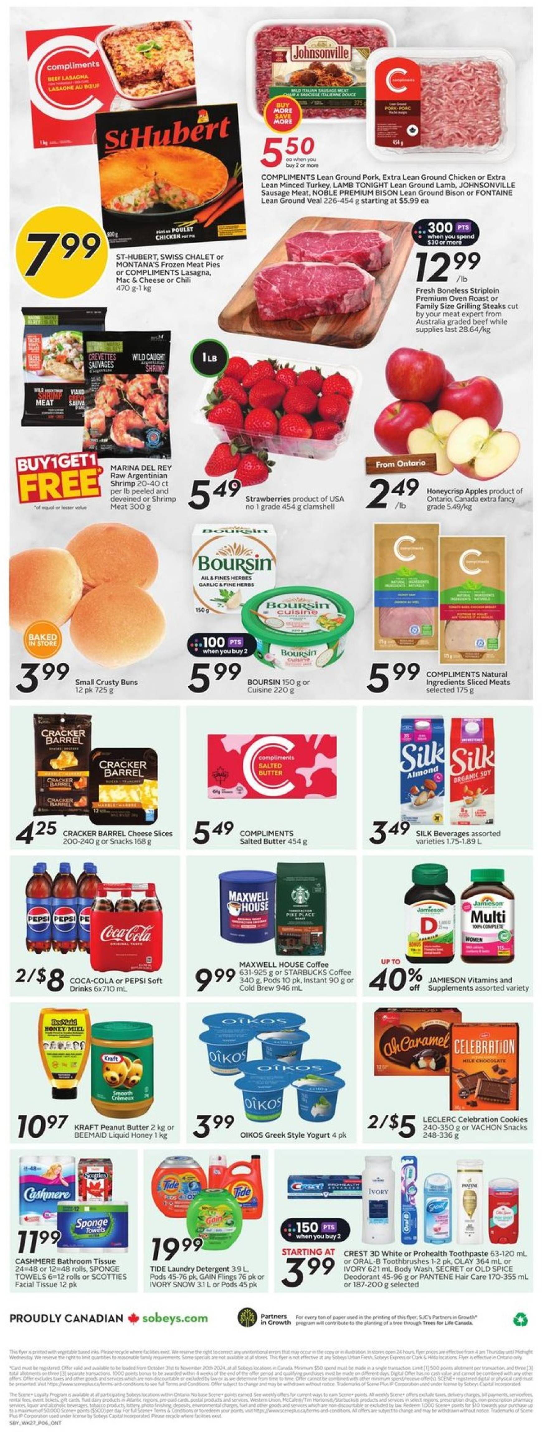 sobeys - Sobeys flyer valid from 31.10. - 06.11. - page: 4