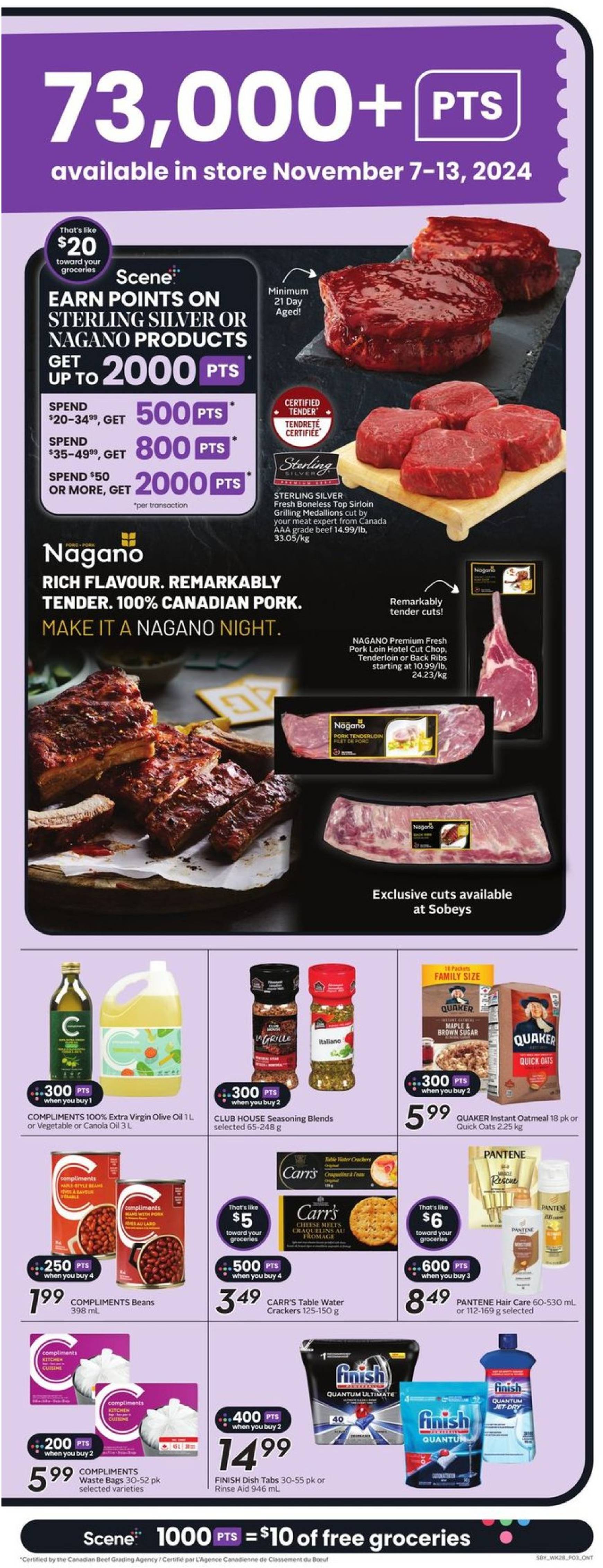 sobeys - Sobeys flyer valid from 07.11. - 13.11. - page: 8