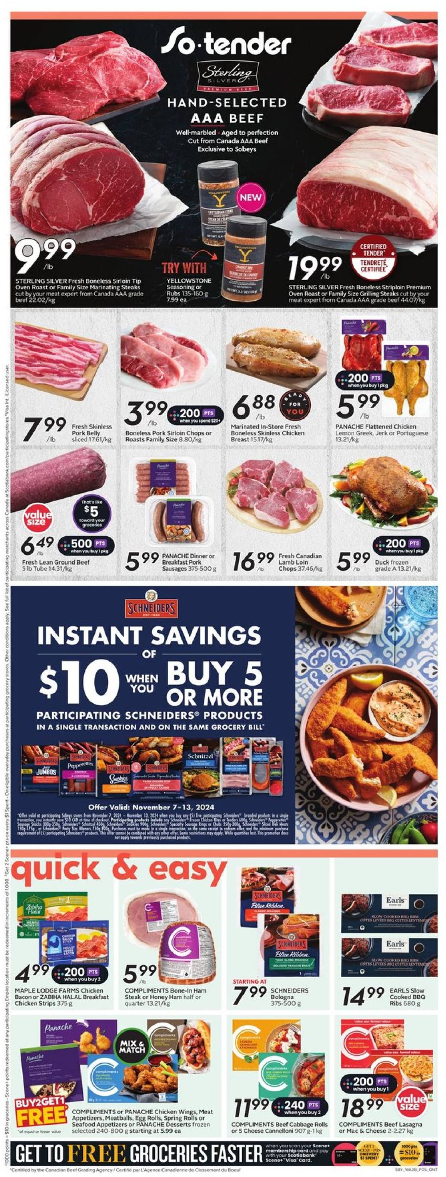 sobeys - Sobeys flyer valid from 07.11. - 13.11. - page: 11