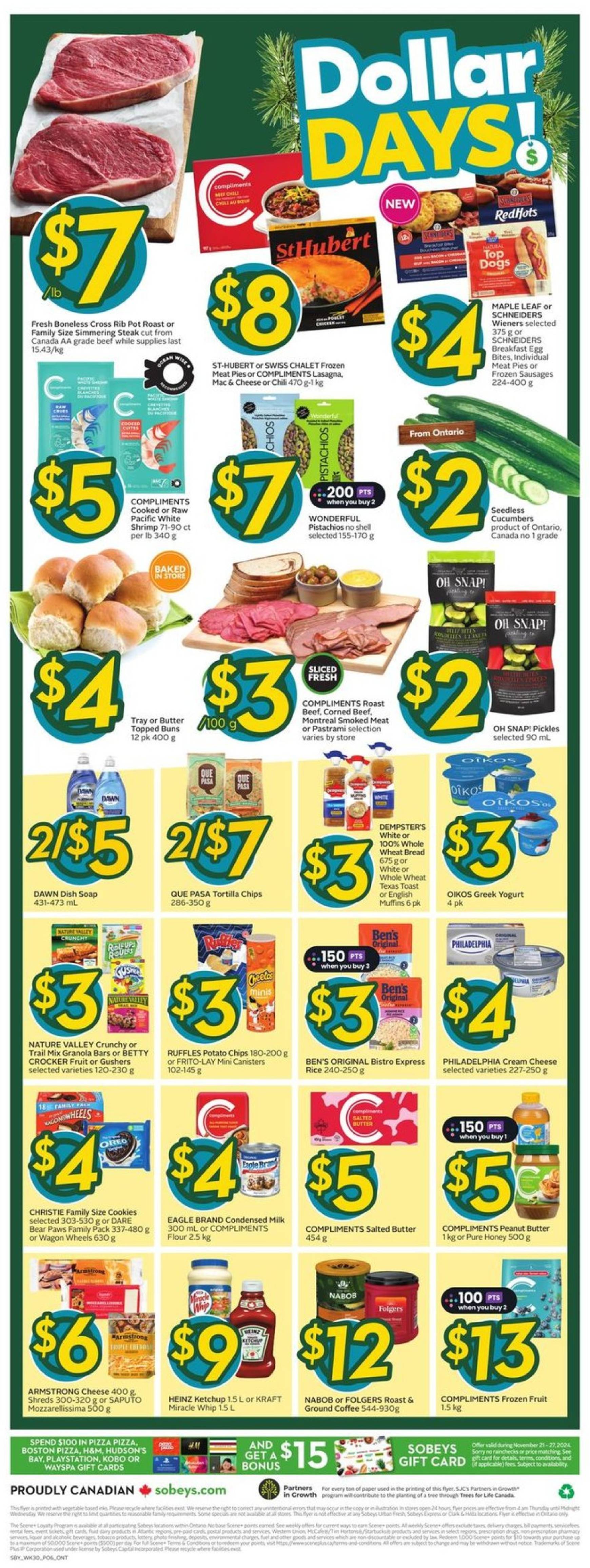 sobeys - Sobeys flyer valid from 11-21 - 11-27 - page: 4