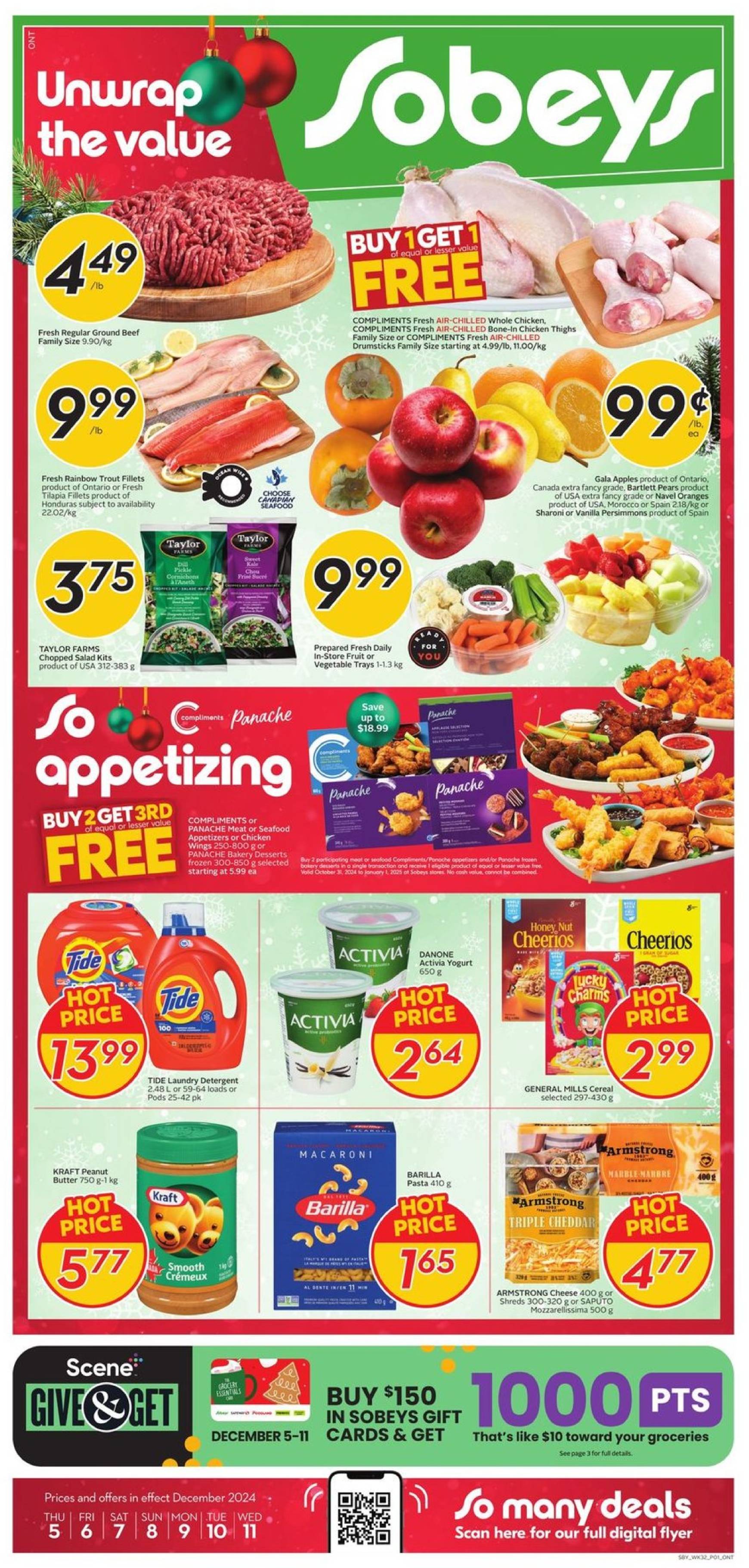 sobeys - Sobeys flyer valid from 12-05 - 12-11