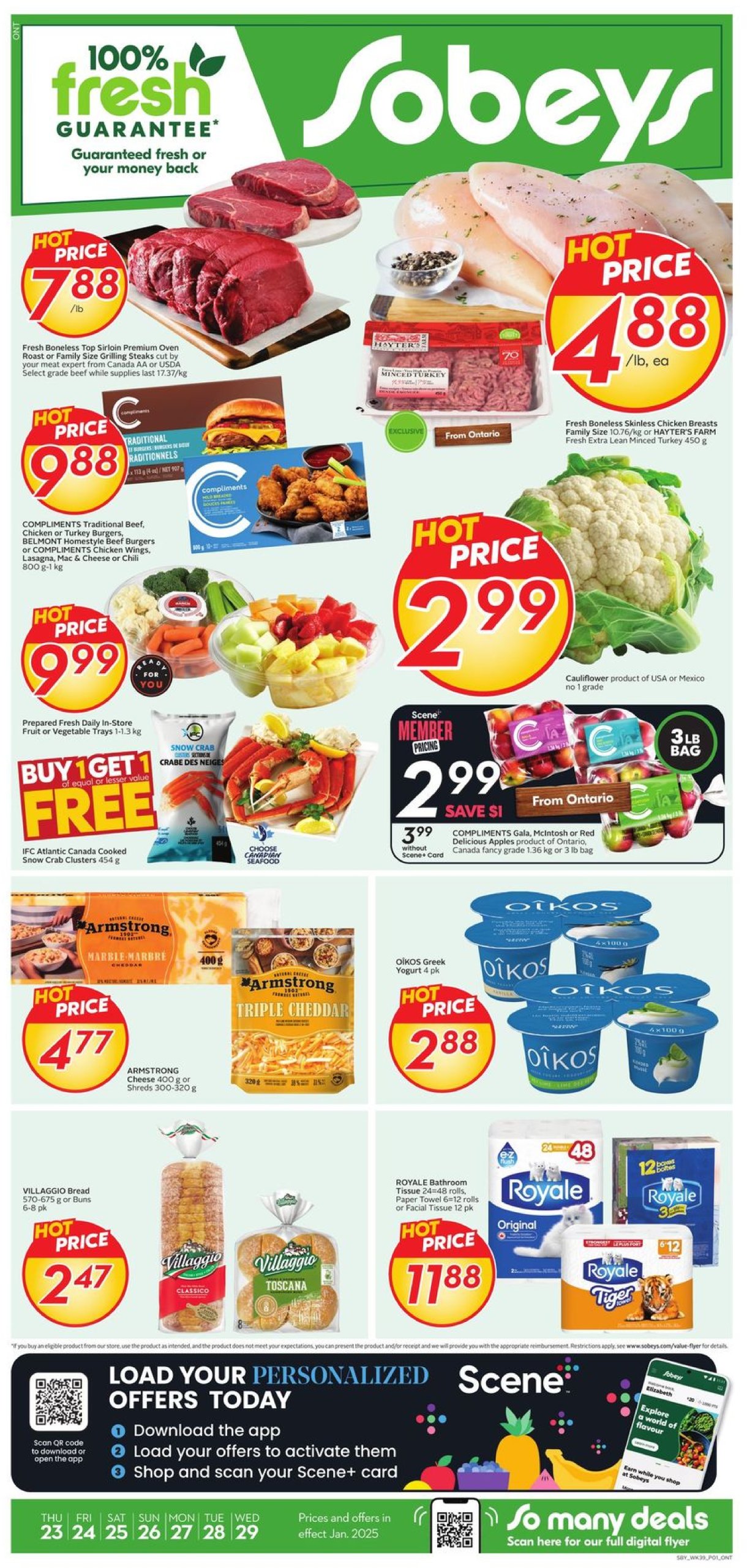 sobeys - Sobeys flyer valid from 01-23 - 01-29