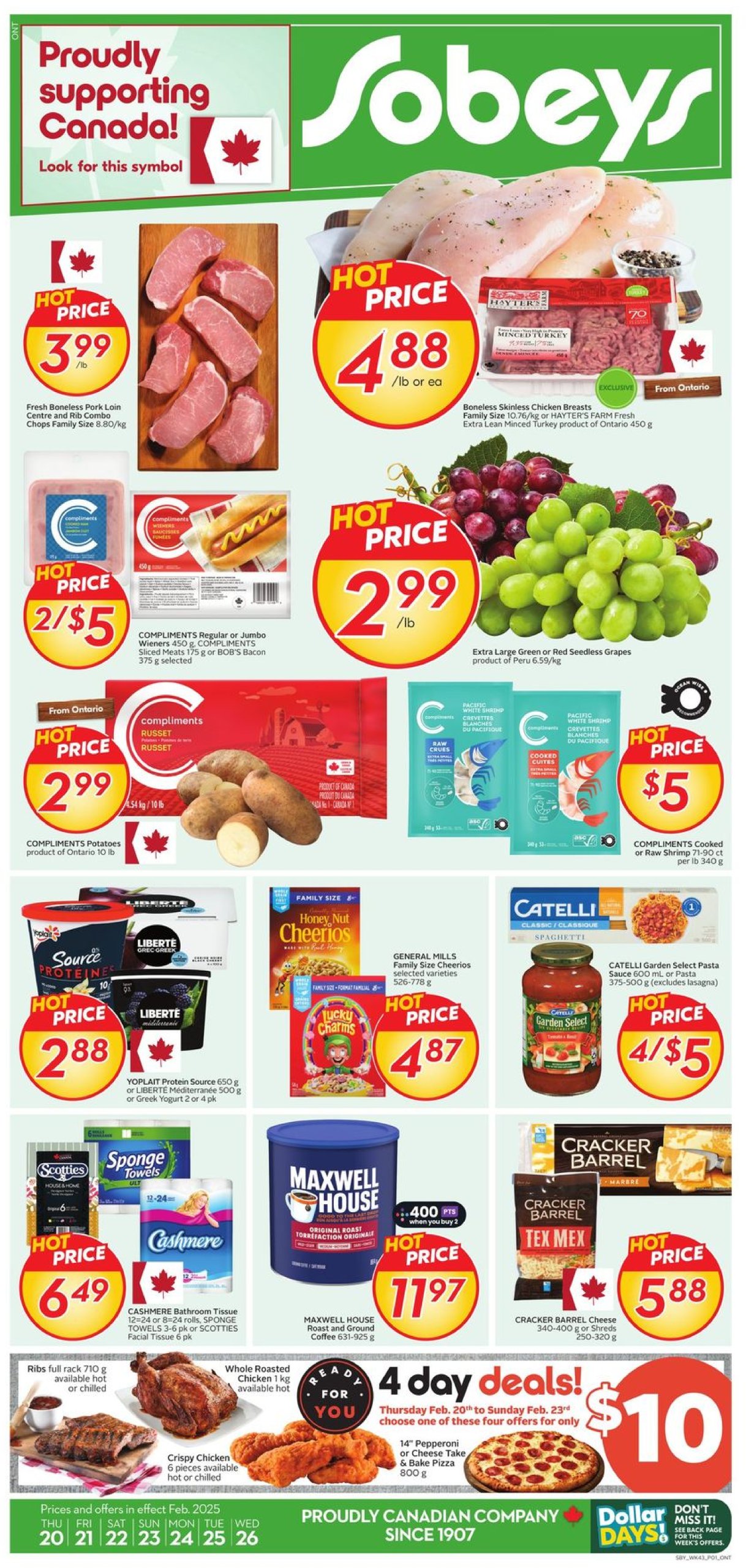 sobeys - Sobeys flyer valid from 02-20 - 02-26