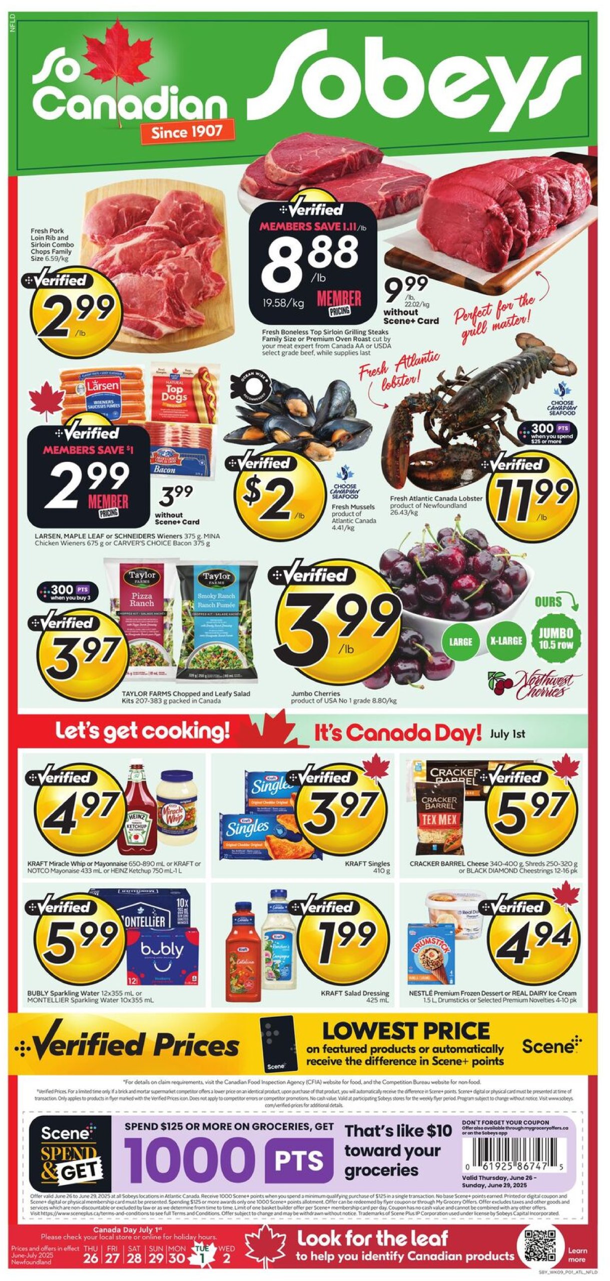 sobeys - Sobeys flyer valid from 06-26 - 07-02