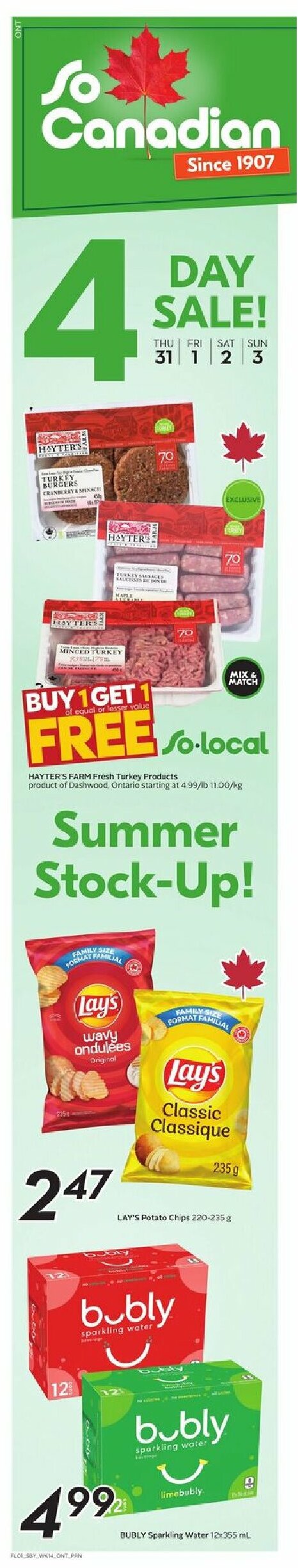 sobeys - Sobeys flyer valid from 07-31 - 08-06 - page: 2
