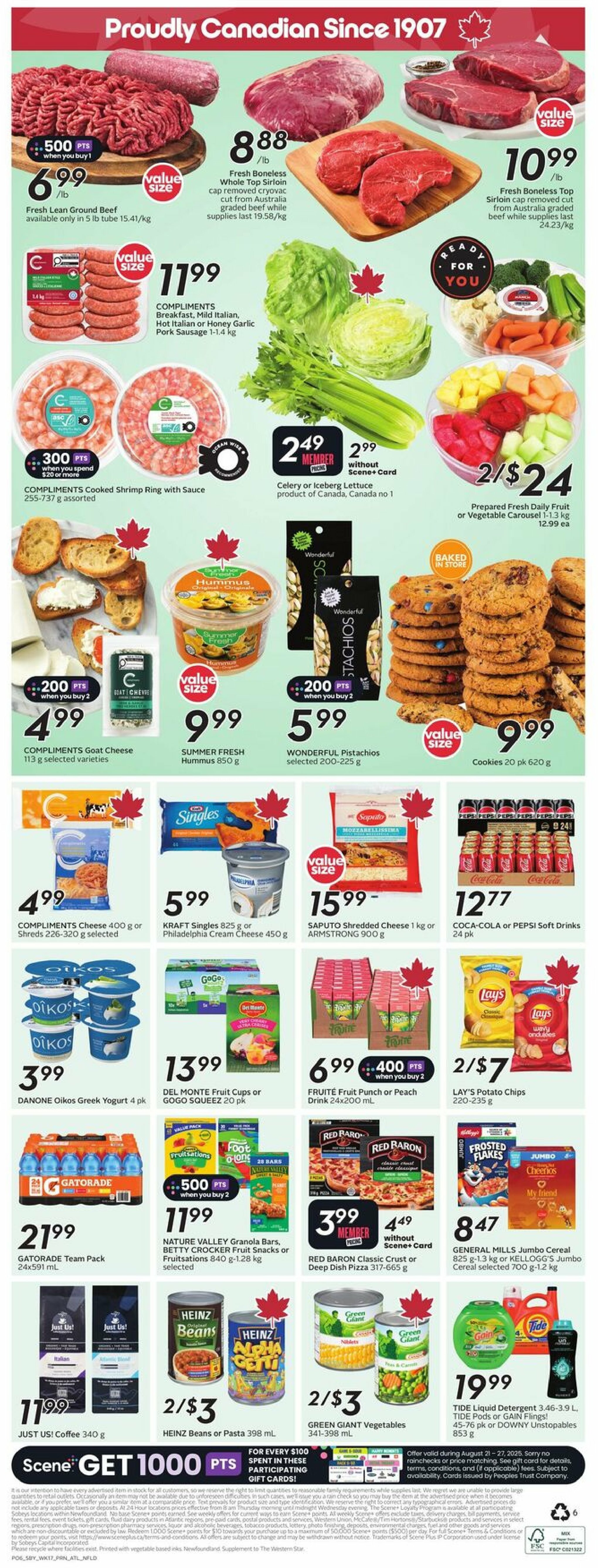 sobeys - Sobeys flyer valid from 08-21 - 08-27 - page: 4