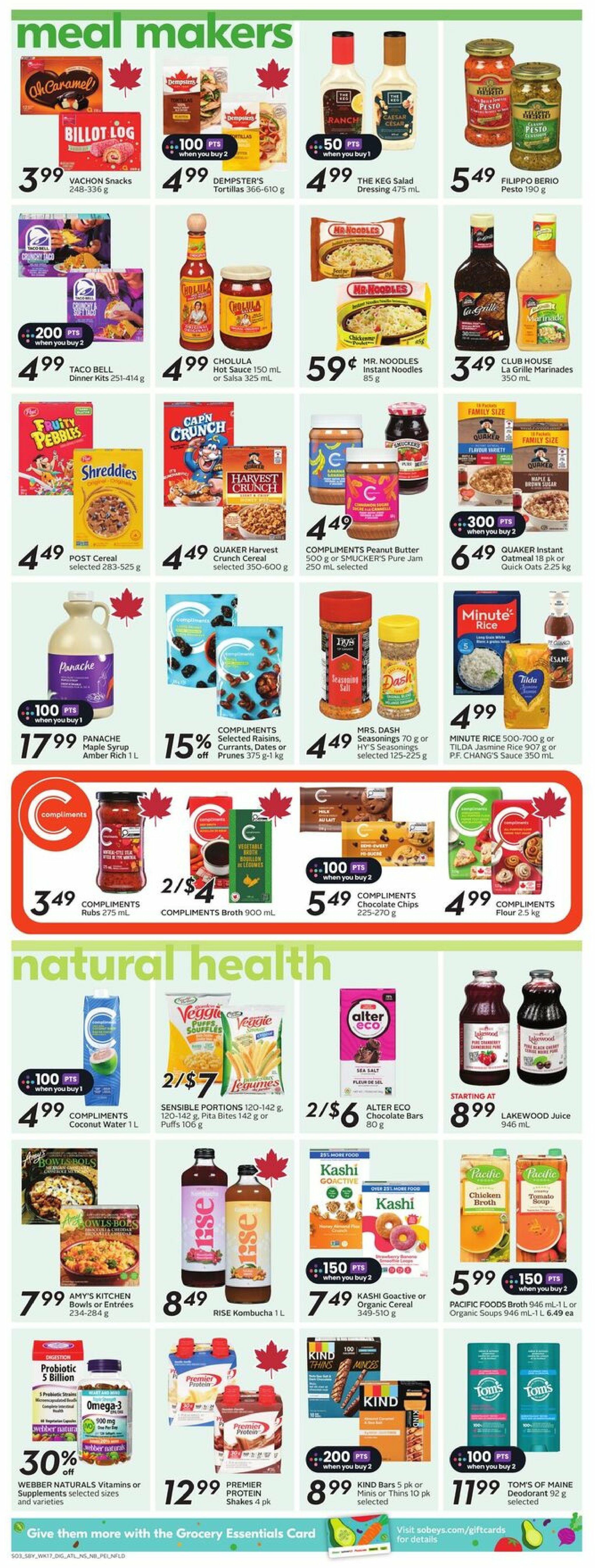 sobeys - Sobeys flyer valid from 08-21 - 08-27 - page: 11