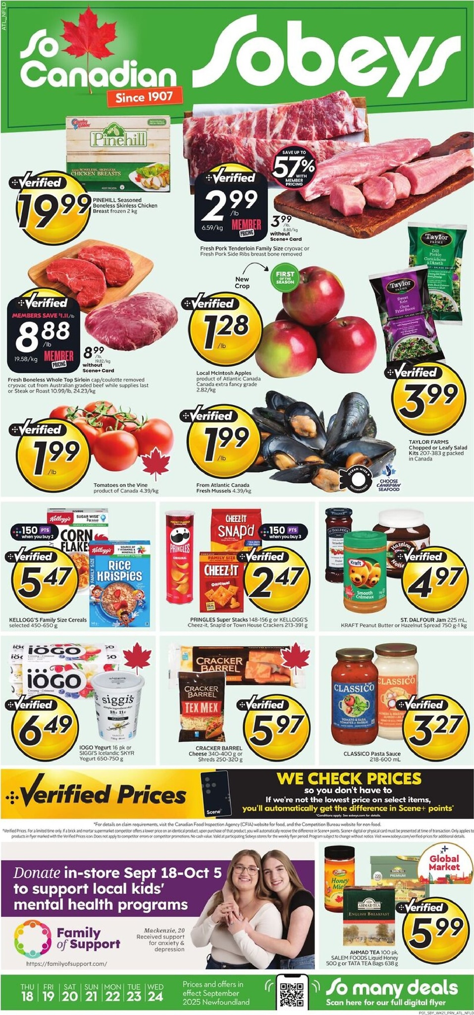 sobeys - Sobeys flyer valid from 09-18 - 09-24
