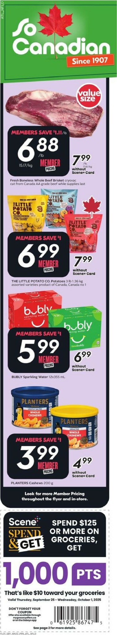 sobeys - Sobeys flyer valid from 09-25 - 10-01 - page: 2