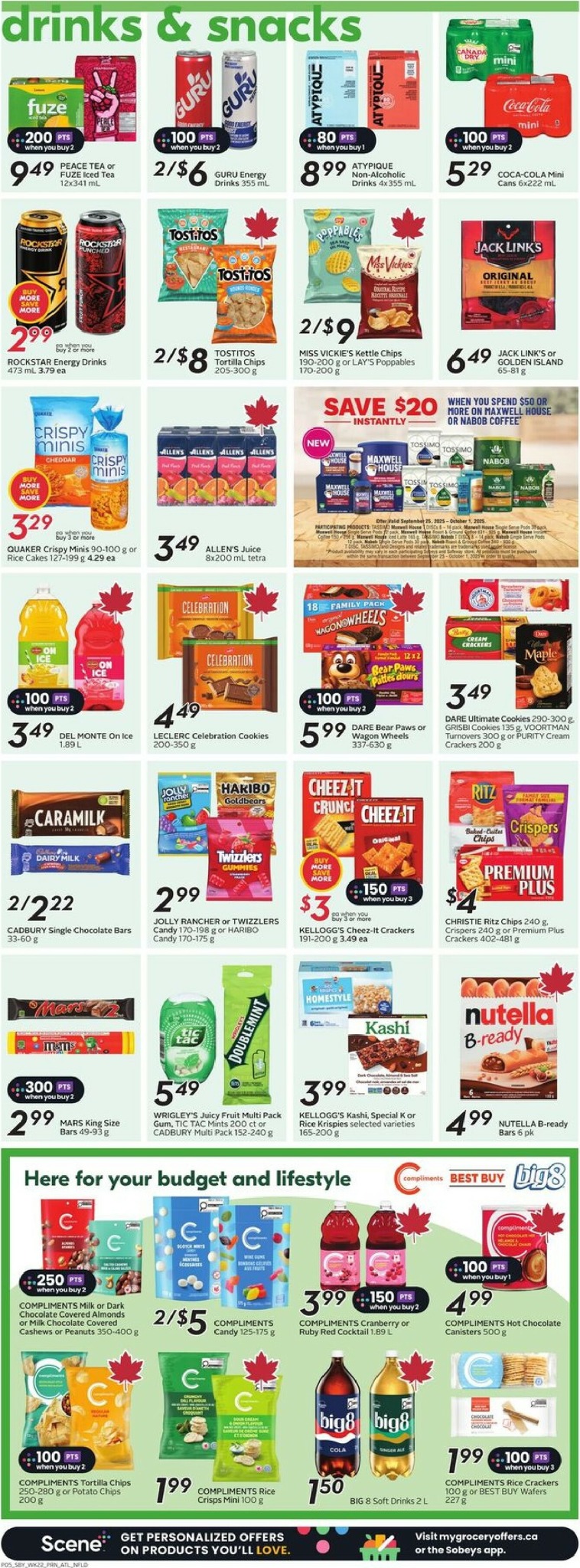 sobeys - Sobeys flyer valid from 09-25 - 10-01 - page: 9