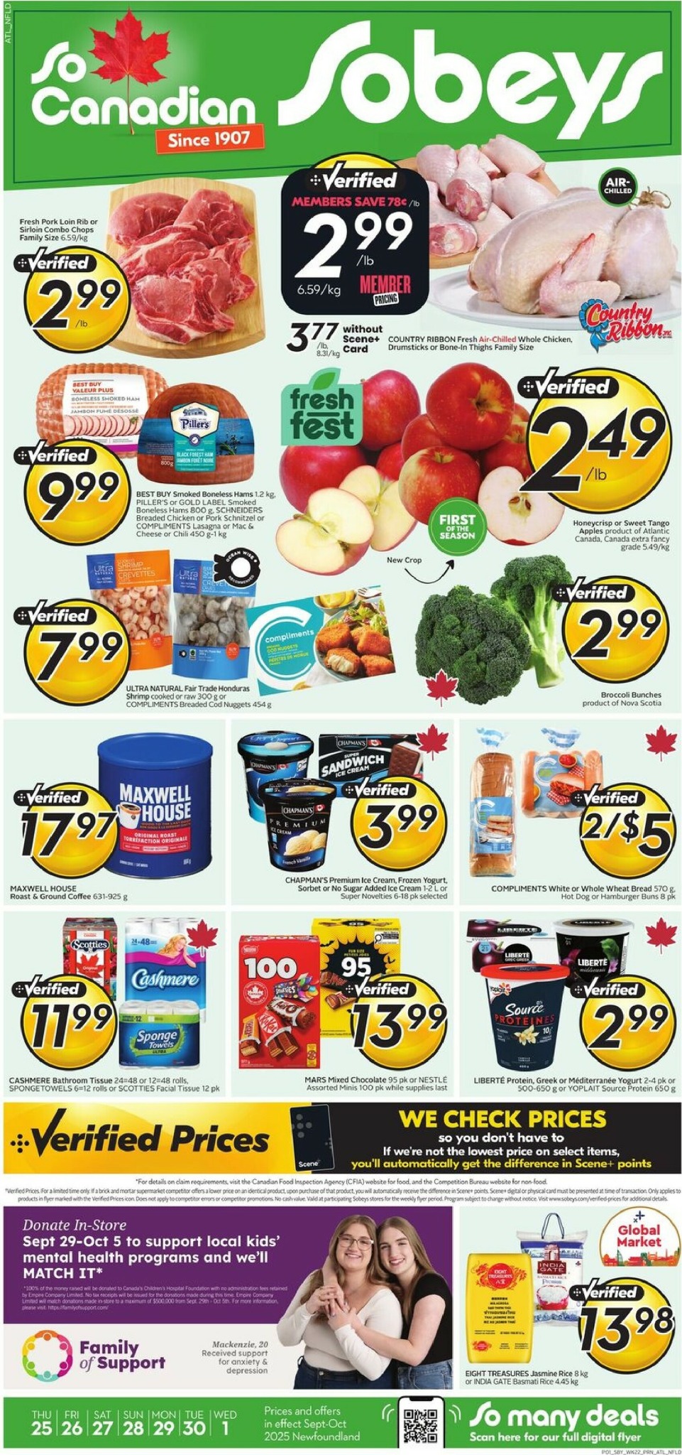 sobeys - Sobeys flyer valid from 09-25 - 10-01