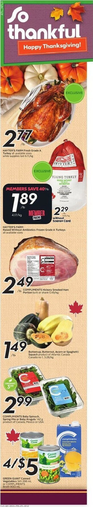 sobeys - Sobeys flyer valid from 10-09 - 10-15 - page: 2