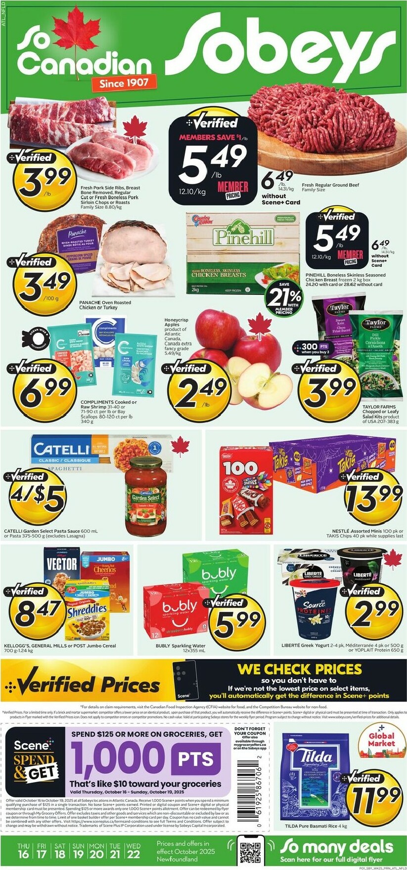 sobeys - Sobeys flyer valid from 10-16 - 10-22
