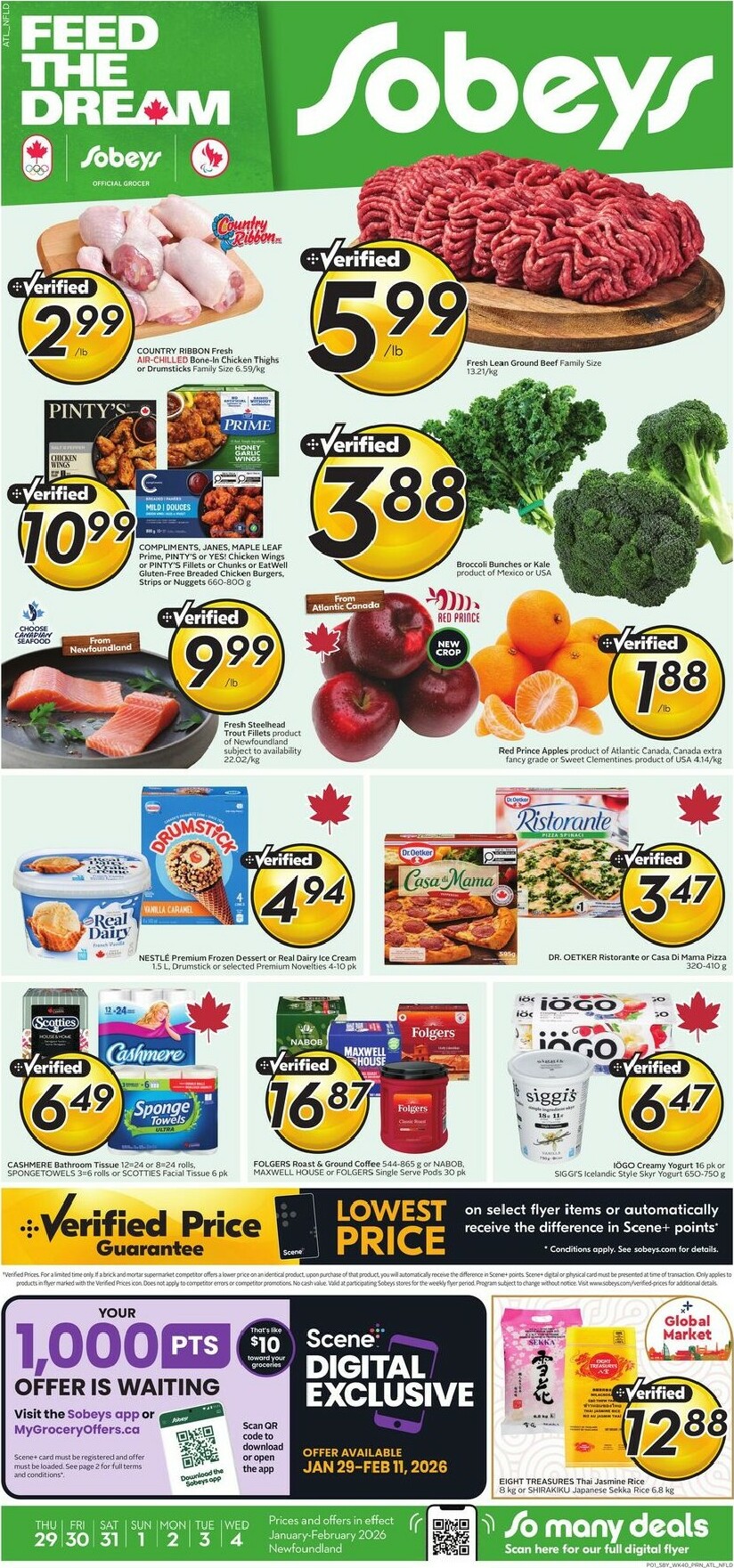 sobeys - Sobeys Flyer Valid From 01-29 to 02-04