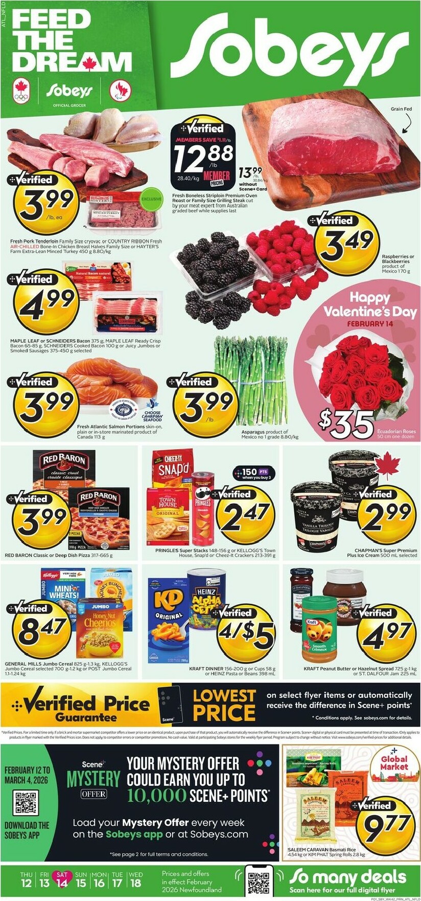 sobeys - Sobeys Flyer Valid From 2026-02-12 to 2026-02-18 - page: 1