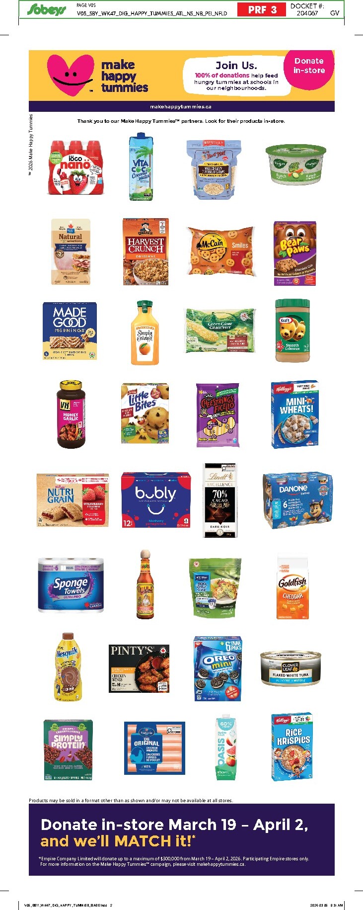 sobeys - Sobeys Flyer Valid From 2026-03-19 to 2026-03-25 - page: 25