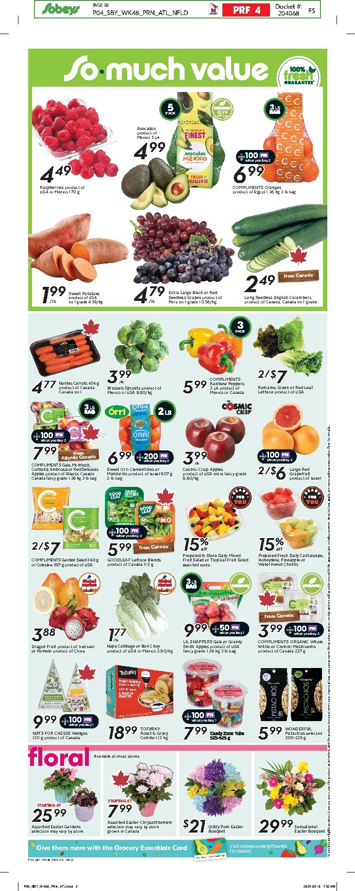 sobeys - Sobeys Flyer Valid From 2026-03-26 to 2026-04-01 - page: 7