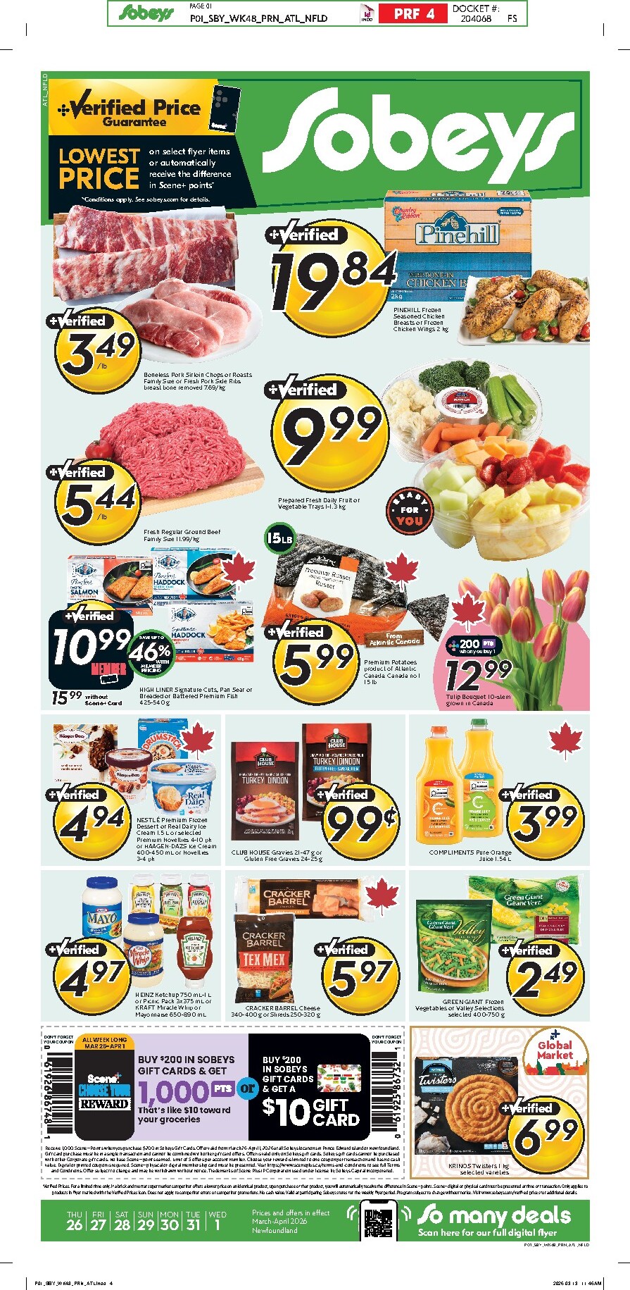 sobeys - Sobeys Flyer Valid From 2026-03-26 to 2026-04-01