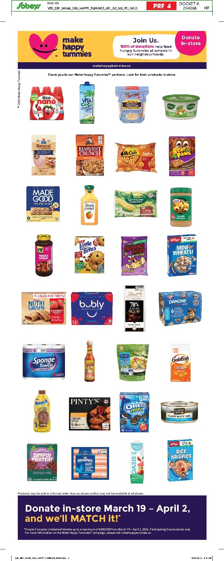 sobeys - Sobeys Flyer Valid From 2026-03-26 to 2026-04-01 - page: 28