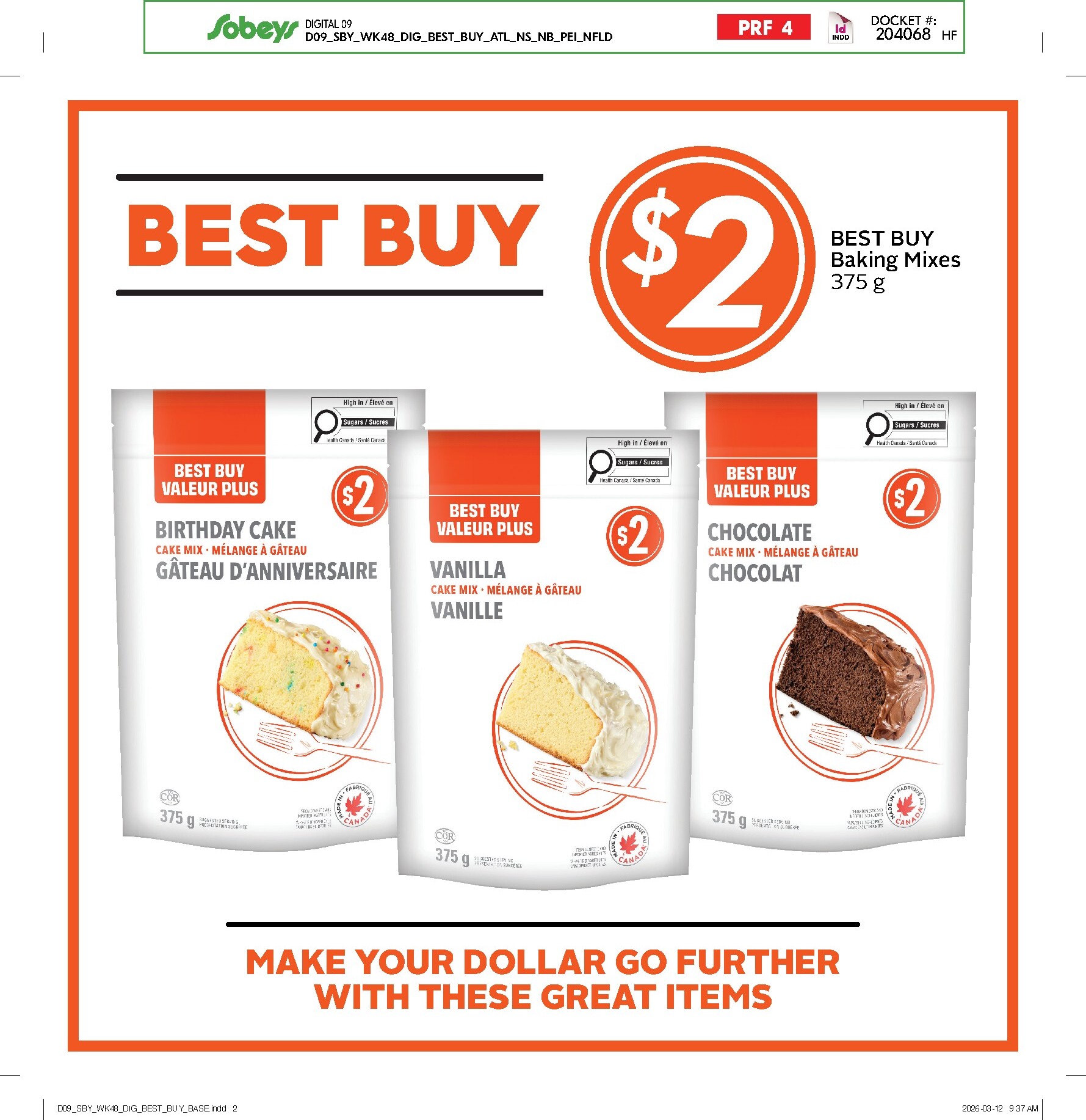 sobeys - Sobeys Flyer Valid From 2026-03-26 to 2026-04-01 - page: 25