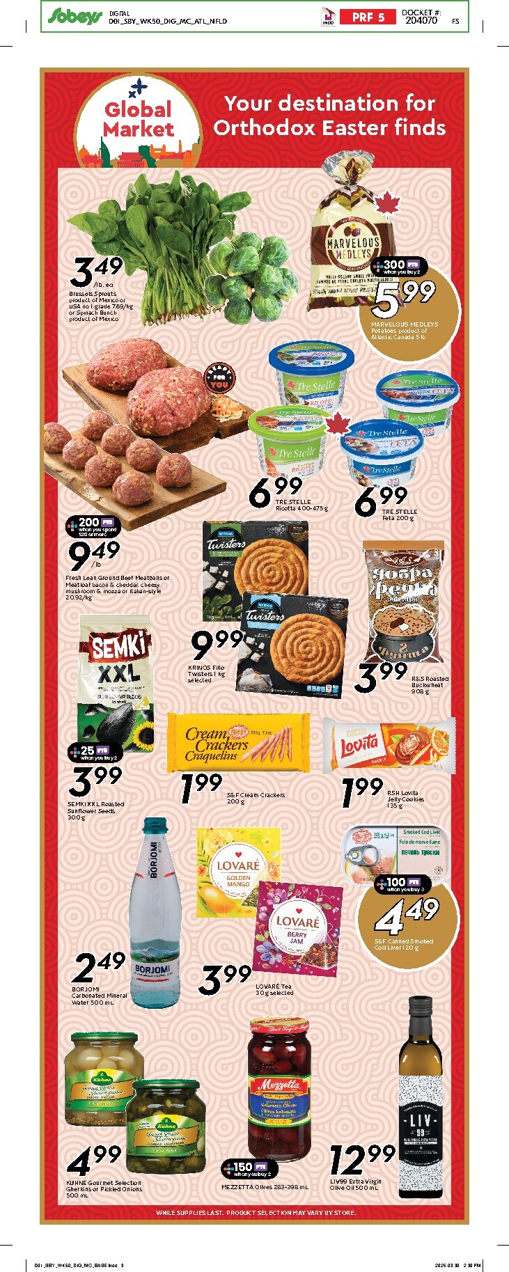 sobeys - Upcoming Sobeys Flyer Valid from 2026-04-09 to 2026-04-15 - page: 14