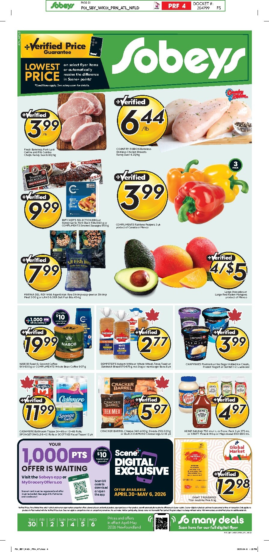 sobeys - New Sobeys Flyer for This Week – 2026-04-30 to 2026-05-06 - page: 1