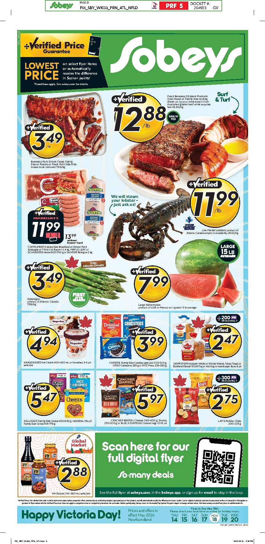 sobeys - New Sobeys Flyer for This Week – 2026-05-14 to 2026-05-20 - page: 1