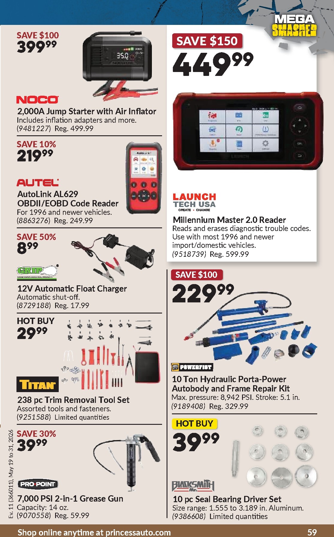 princess-auto - New Princess Auto Flyer for This Week – 2026-05-19 to 2026-05-31 - page: 62