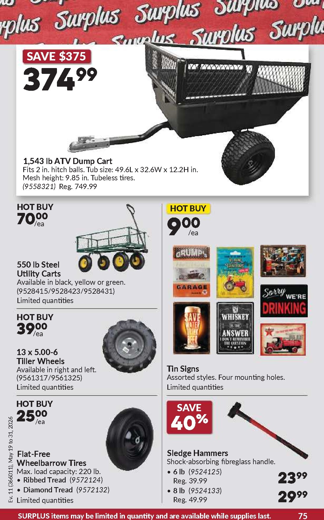princess-auto - New Princess Auto Flyer for This Week – 2026-05-19 to 2026-05-31 - page: 78