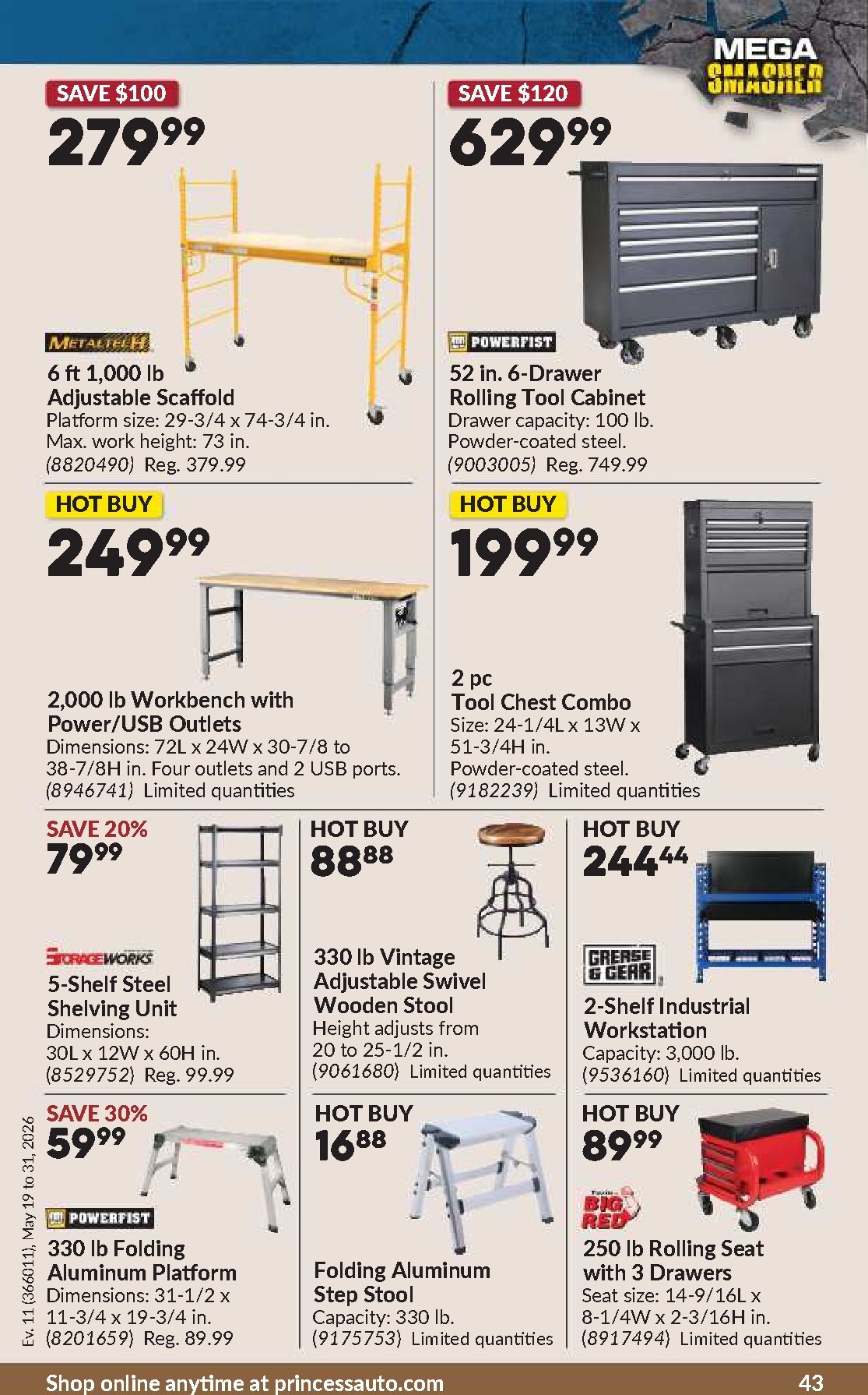 princess-auto - New Princess Auto Flyer for This Week – 2026-05-19 to 2026-05-31 - page: 46