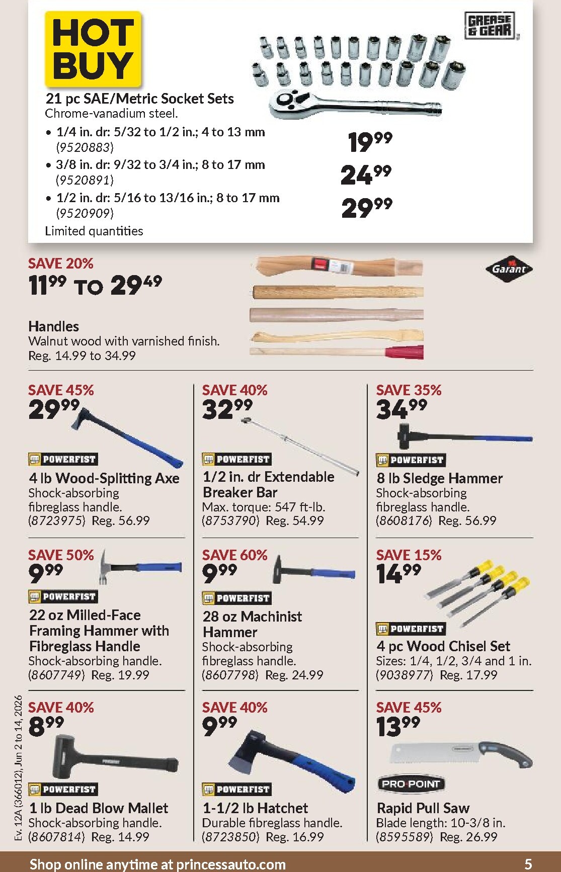 princess-auto - New Princess Auto Flyer for This Week – 2026-06-02 to 2026-06-14 - page: 6