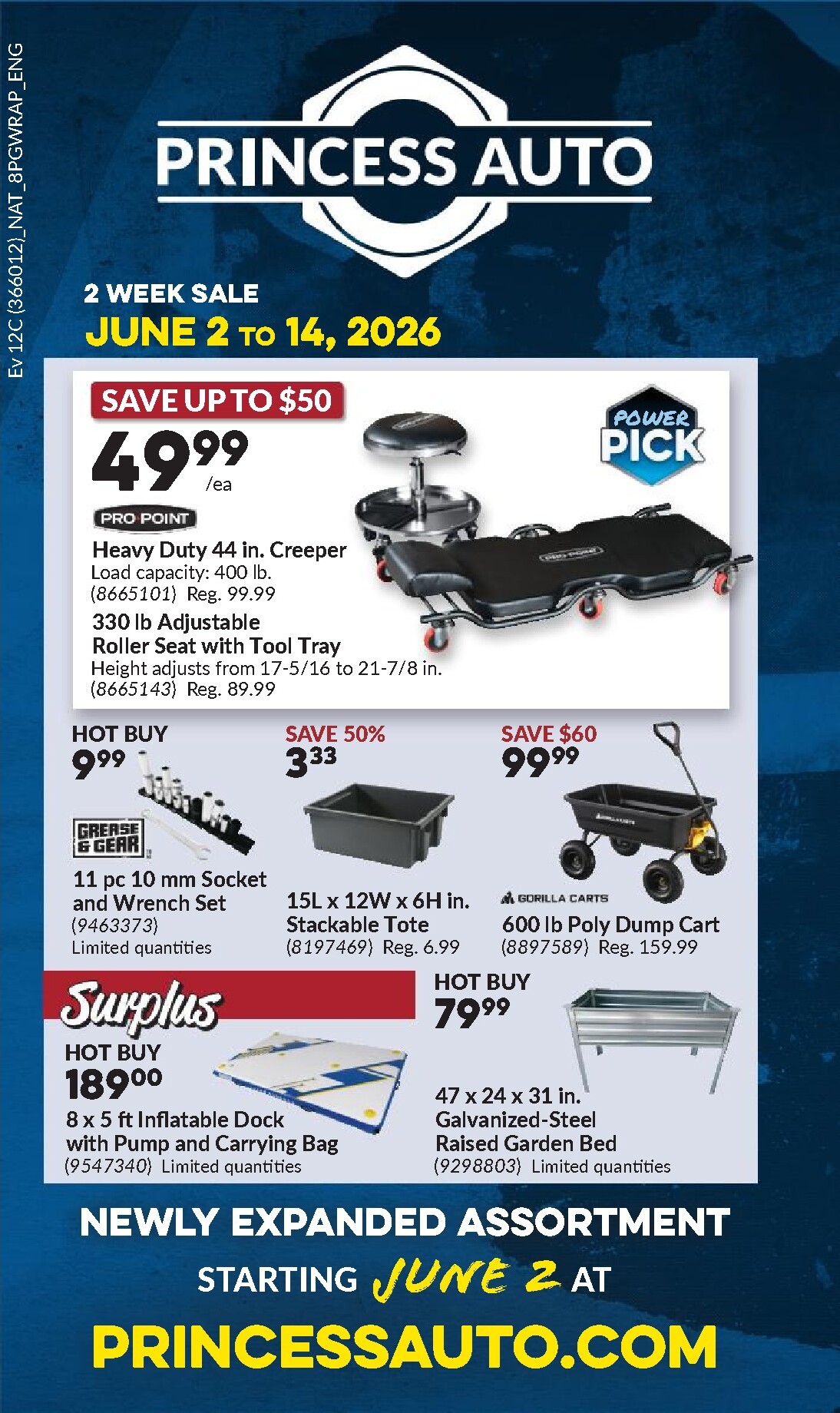 princess-auto - New Princess Auto Flyer for This Week – 2026-06-02 to 2026-06-14 - page: 1