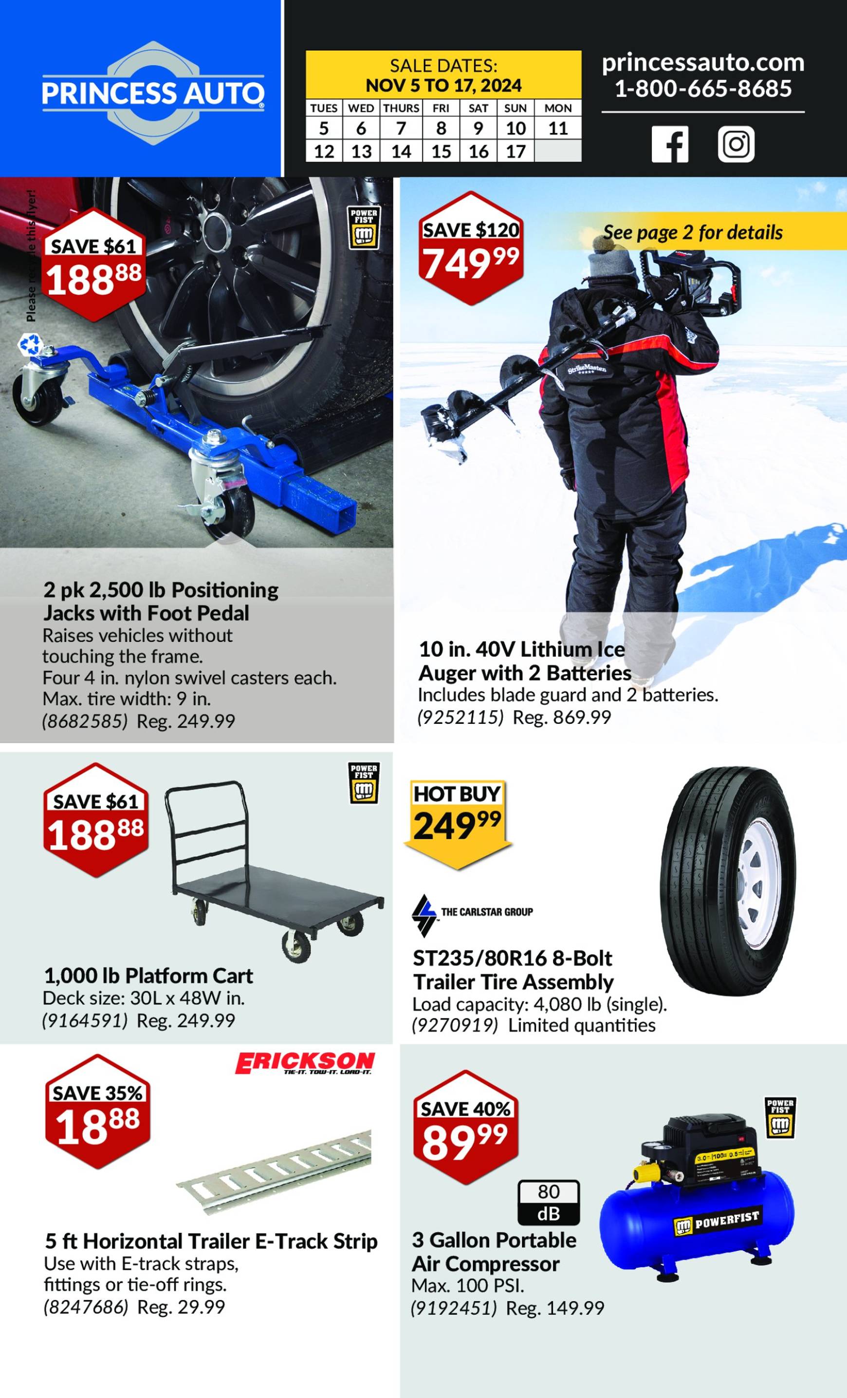 princess-auto - Princess Auto flyer valid from 05.11. - 17.11. - page: 108