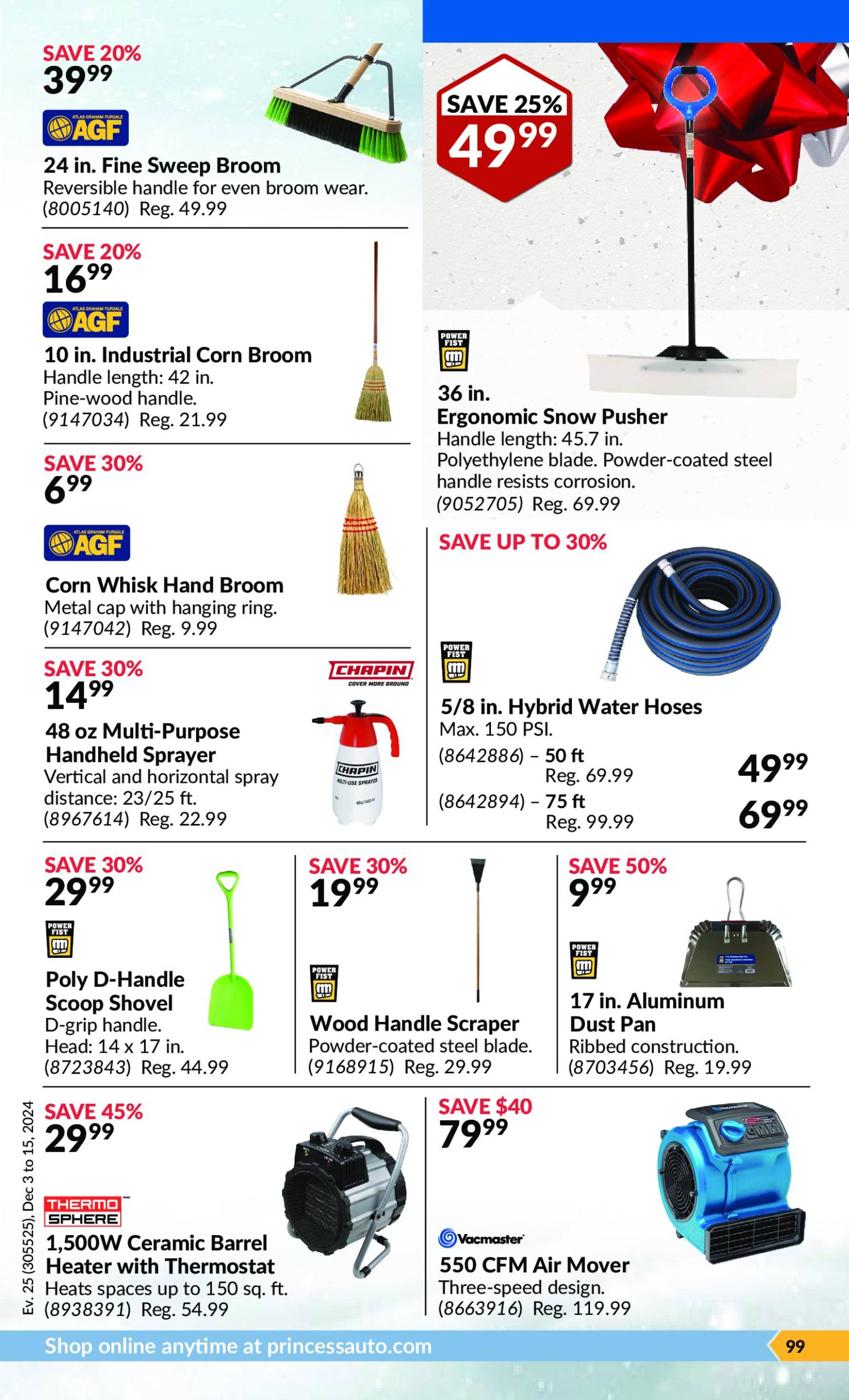 princess-auto - Princess Auto flyer valid from 12-03 - 12-15 - page: 102