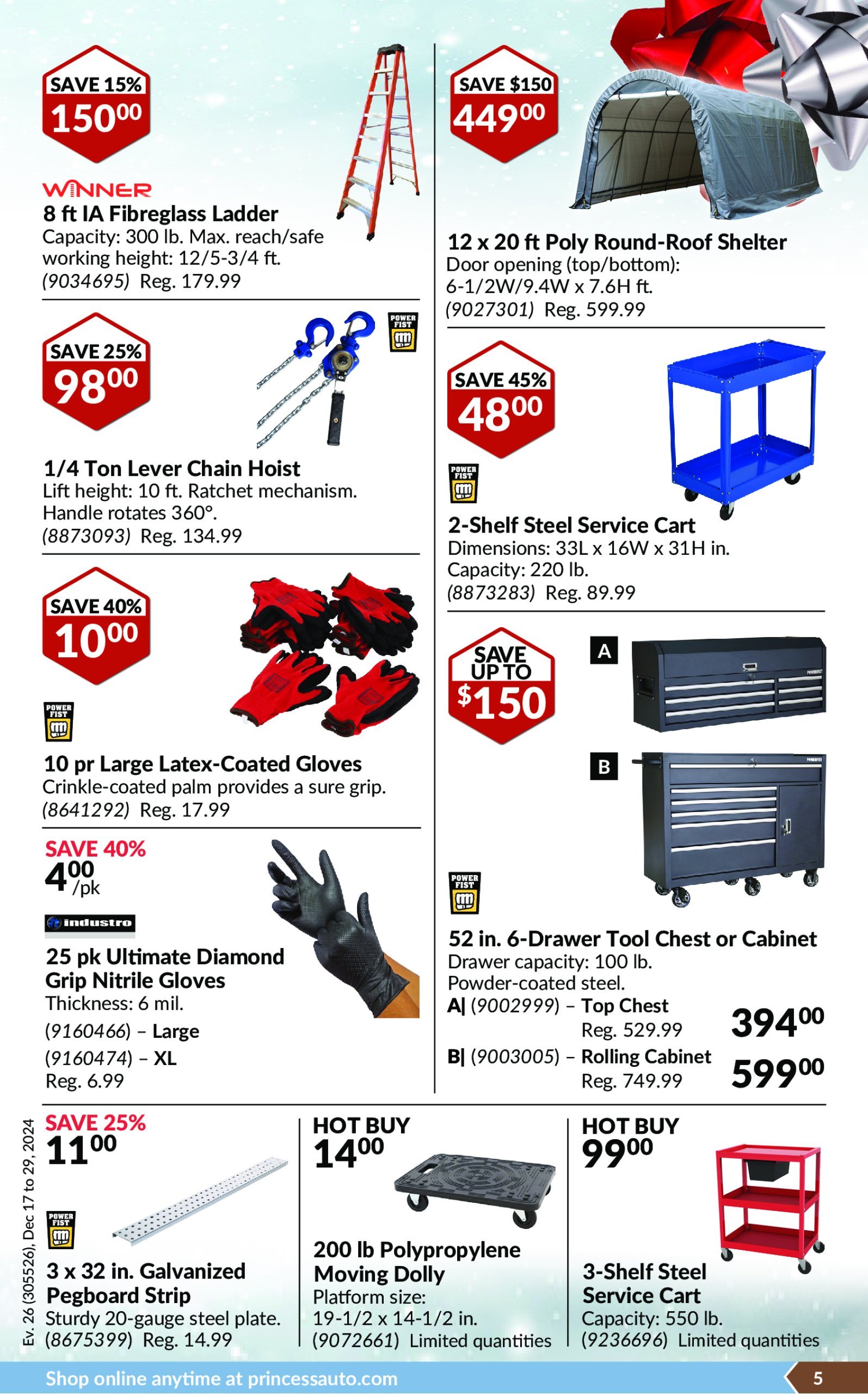 princess-auto - Princess Auto flyer valid from 12-17 - 12-29 - page: 8