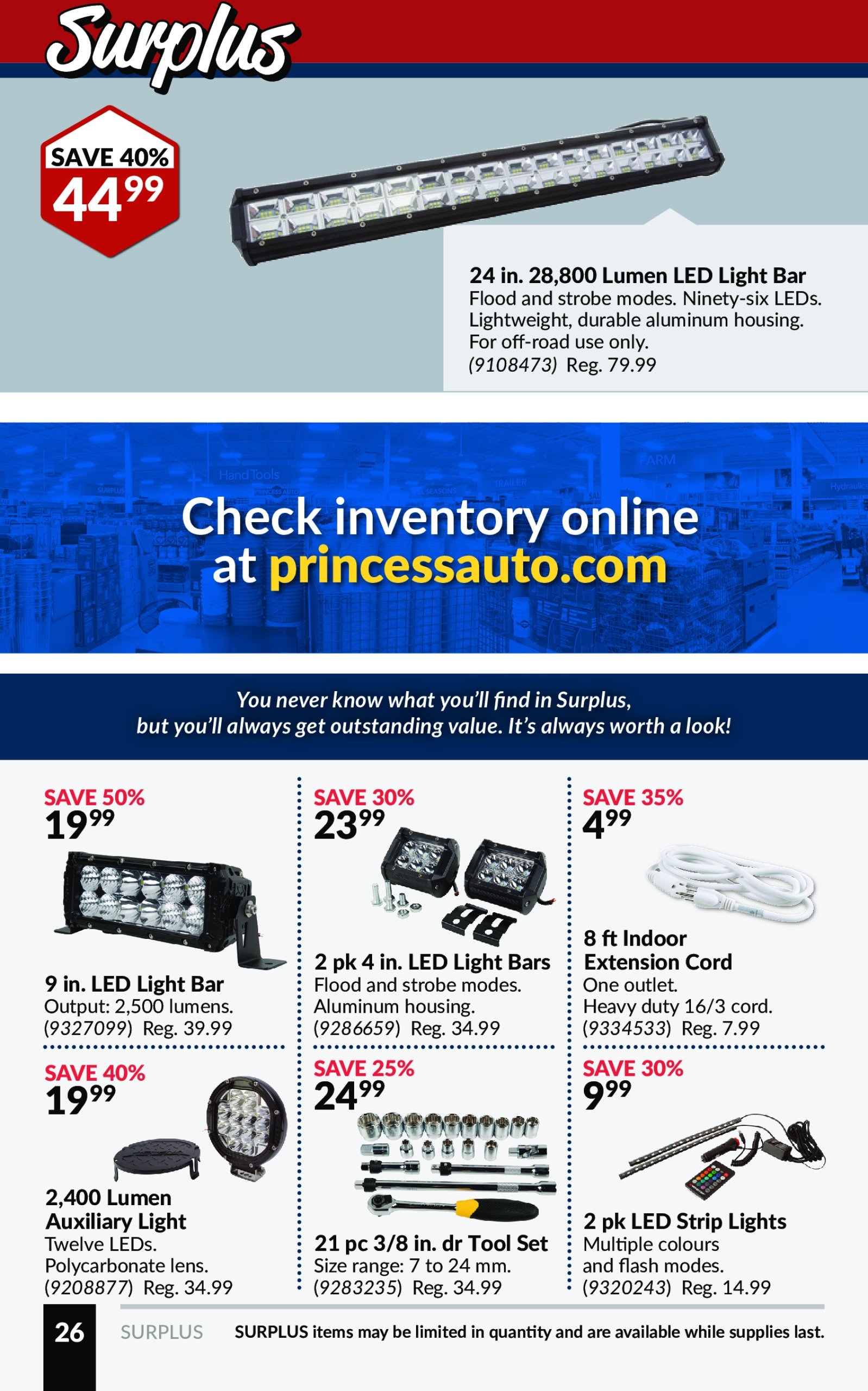 princess-auto - Princess Auto flyer valid from 12-31 - 01-12 - page: 28