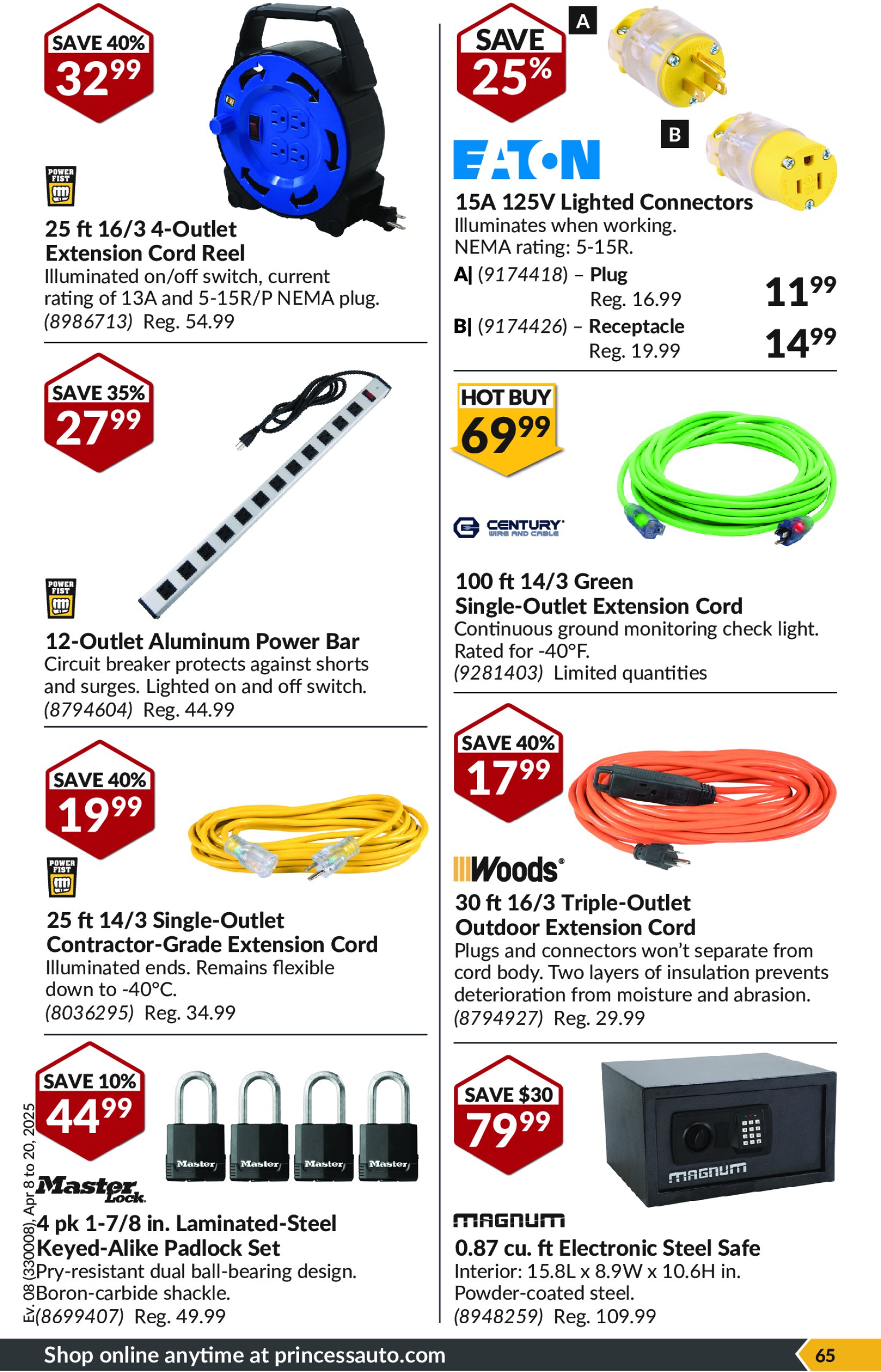 princess-auto - Princess Auto flyer valid from 04-08 - 04-20 - page: 69 princess-auto - Princess Auto flyer valid from 04-08 - 04-20 - page: 69