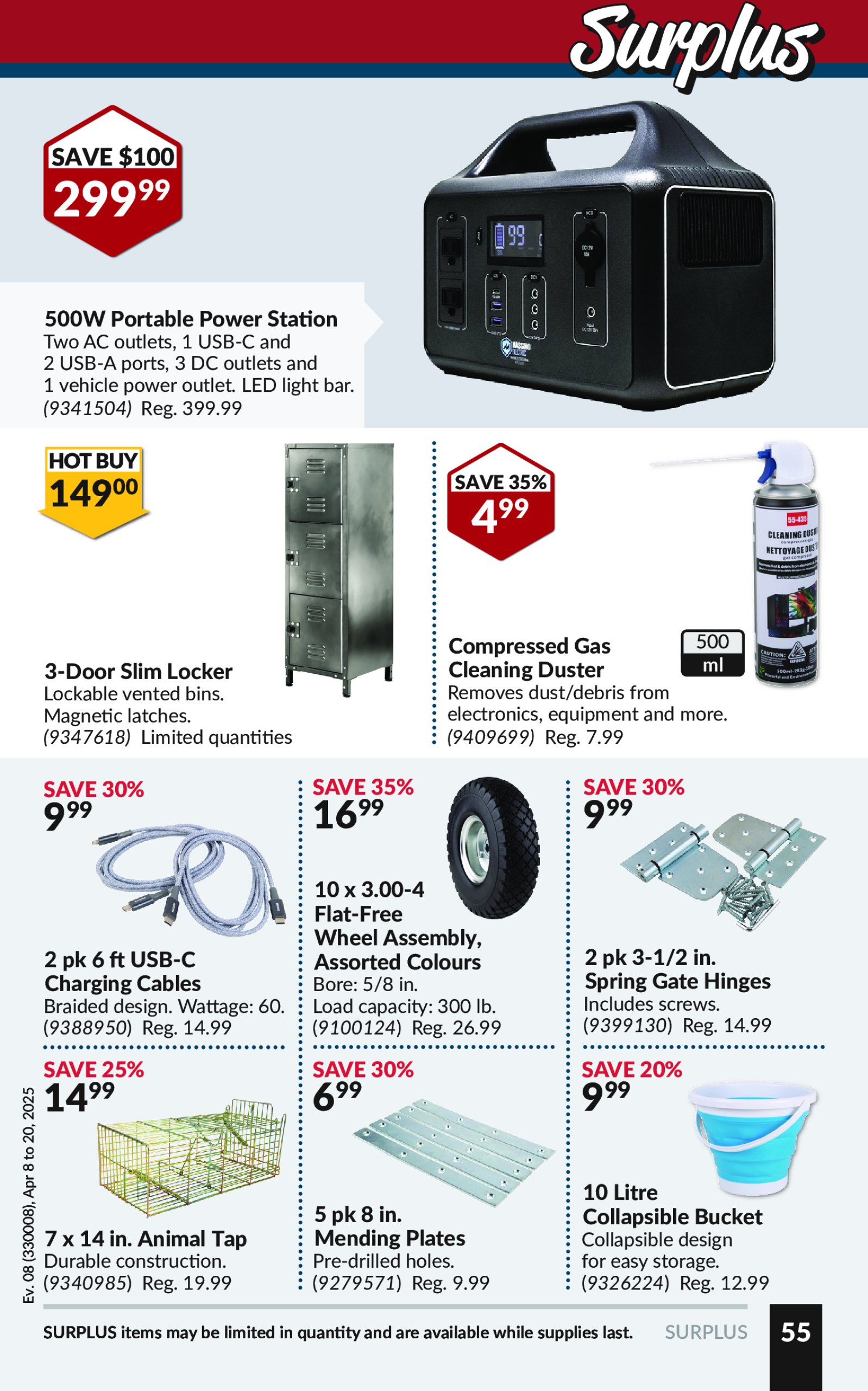 princess-auto - Princess Auto flyer valid from 04-08 - 04-20 - page: 59 princess-auto - Princess Auto flyer valid from 04-08 - 04-20 - page: 59