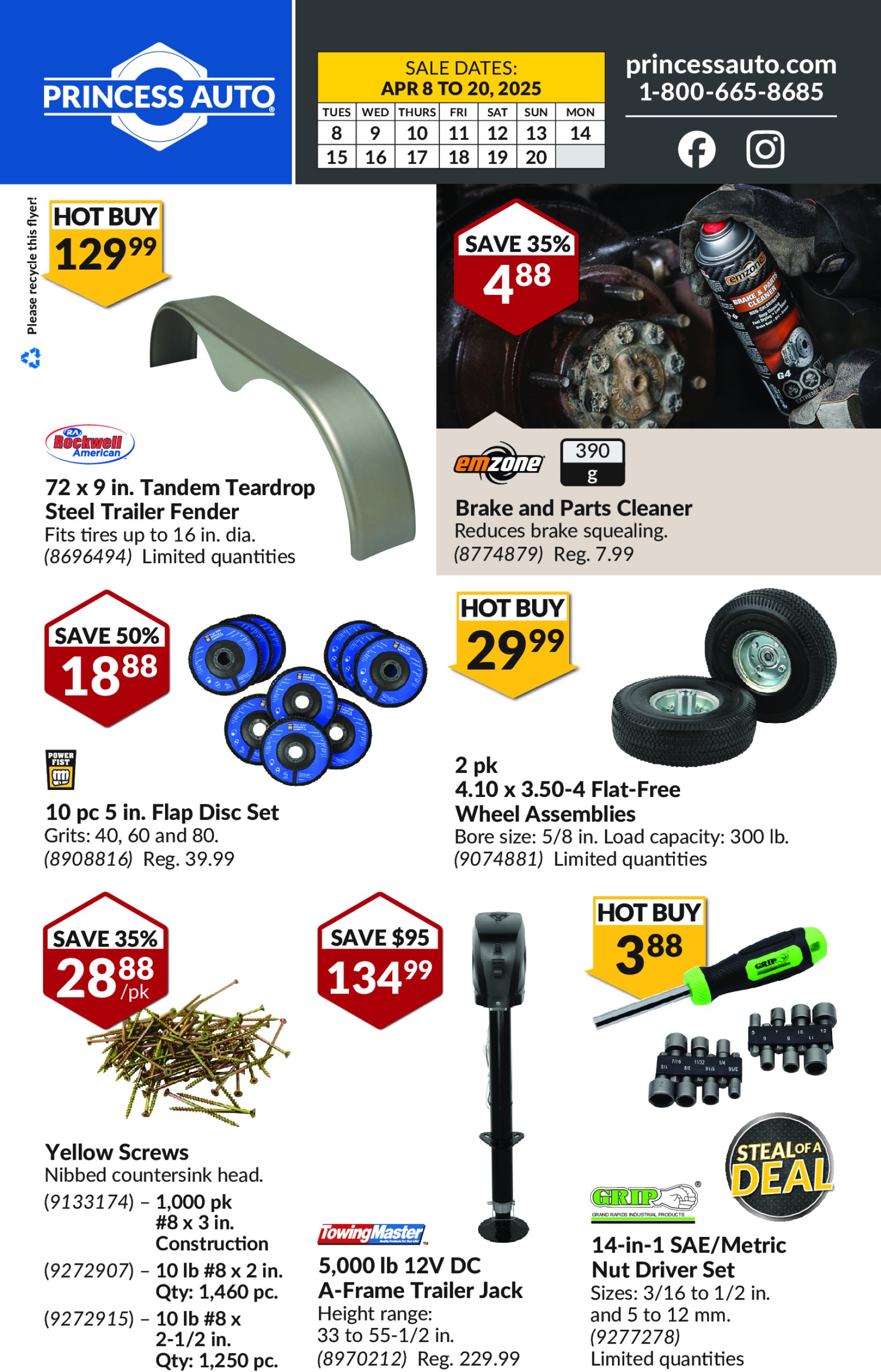 princess-auto - Princess Auto flyer valid from 04-08 - 04-20 - page: 2 princess-auto - Princess Auto flyer valid from 04-08 - 04-20 - page: 2