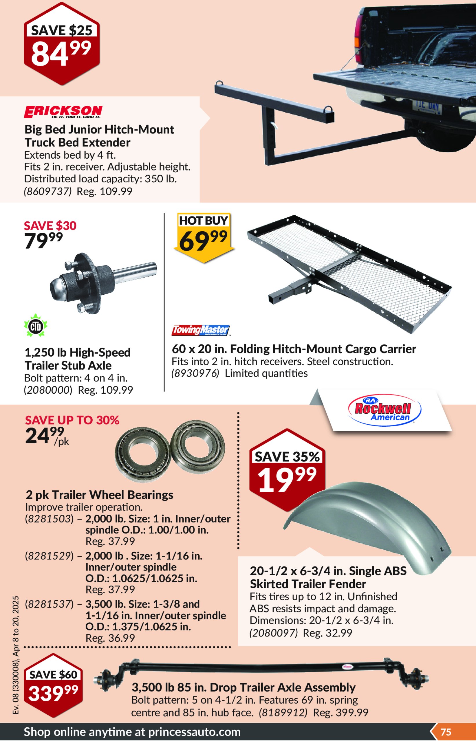 princess-auto - Princess Auto flyer valid from 04-08 - 04-20 - page: 79 princess-auto - Princess Auto flyer valid from 04-08 - 04-20 - page: 79