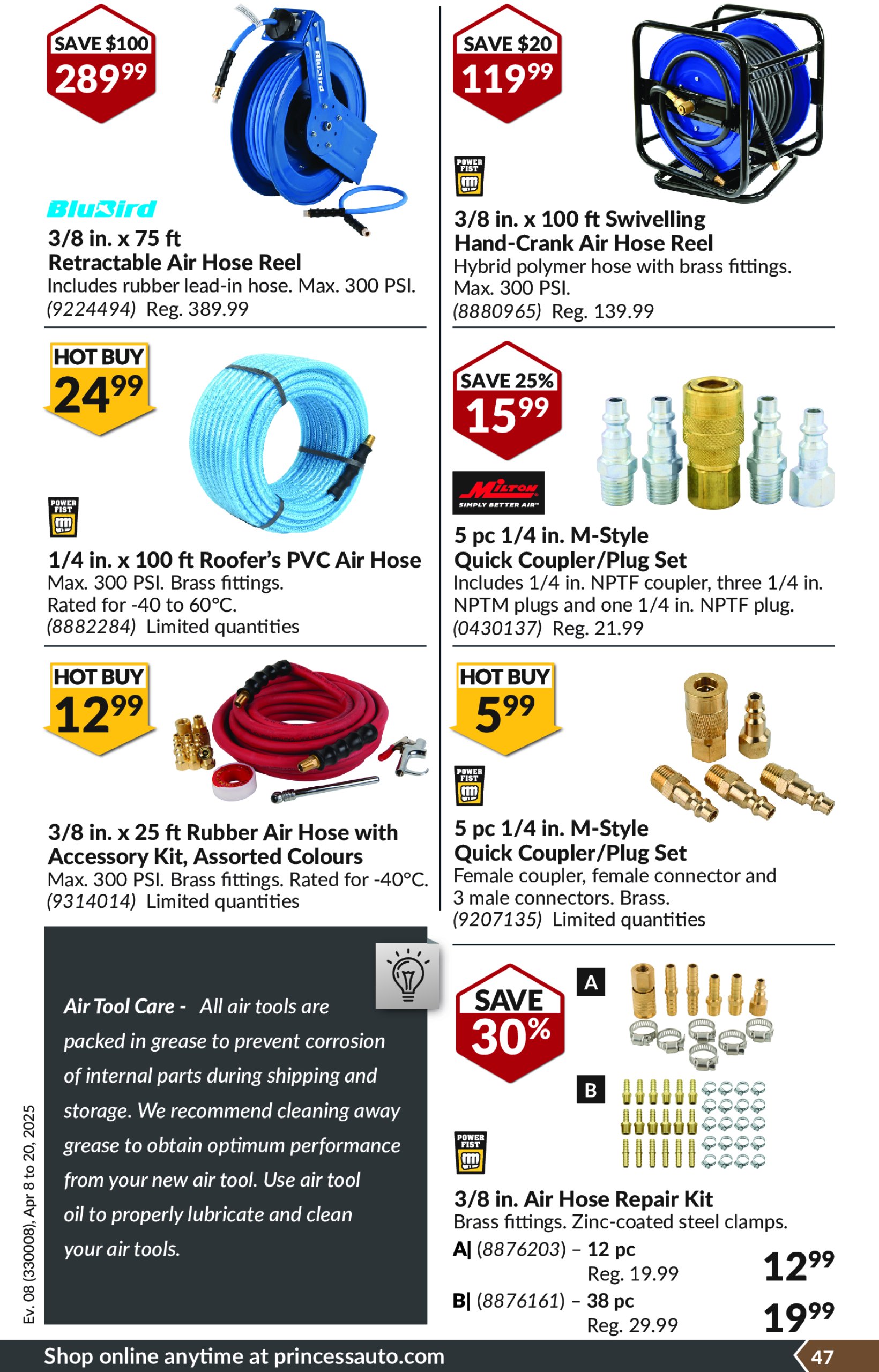 princess-auto - Princess Auto flyer valid from 04-08 - 04-20 - page: 51 princess-auto - Princess Auto flyer valid from 04-08 - 04-20 - page: 51