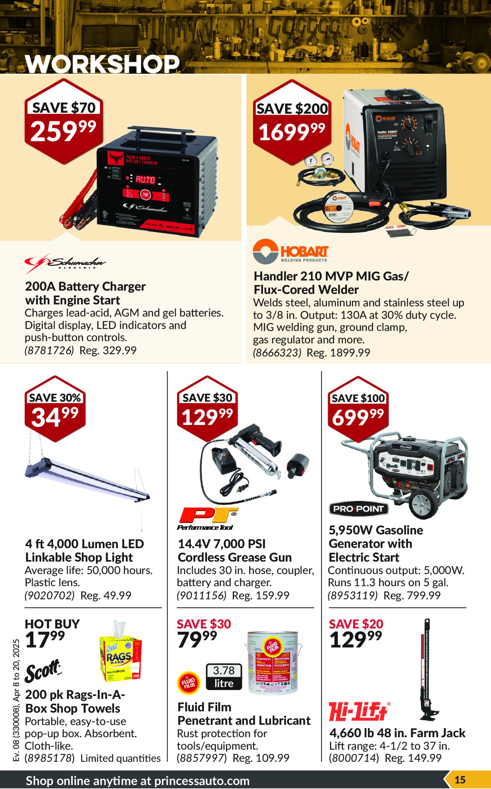 princess-auto - Princess Auto flyer valid from 04-08 - 04-20 - page: 19 princess-auto - Princess Auto flyer valid from 04-08 - 04-20 - page: 19