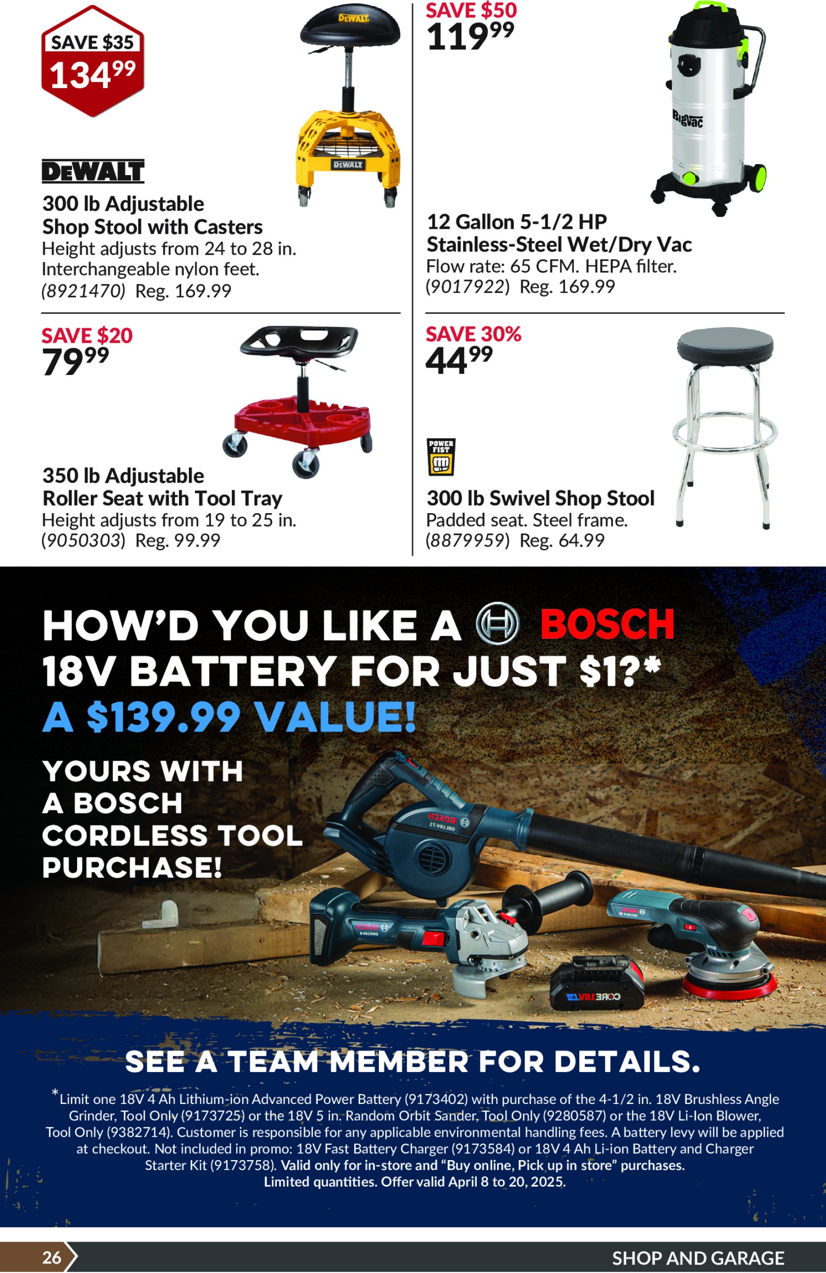 princess-auto - Princess Auto flyer valid from 04-08 - 04-20 - page: 30 princess-auto - Princess Auto flyer valid from 04-08 - 04-20 - page: 30