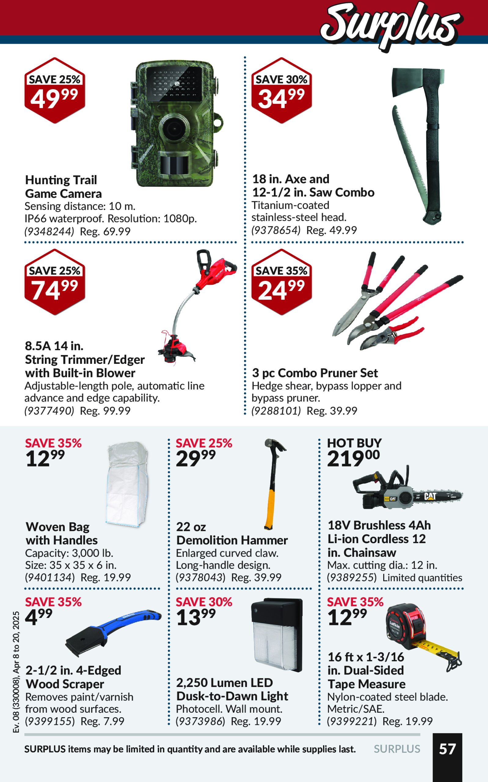 princess-auto - Princess Auto flyer valid from 04-08 - 04-20 - page: 61 princess-auto - Princess Auto flyer valid from 04-08 - 04-20 - page: 61