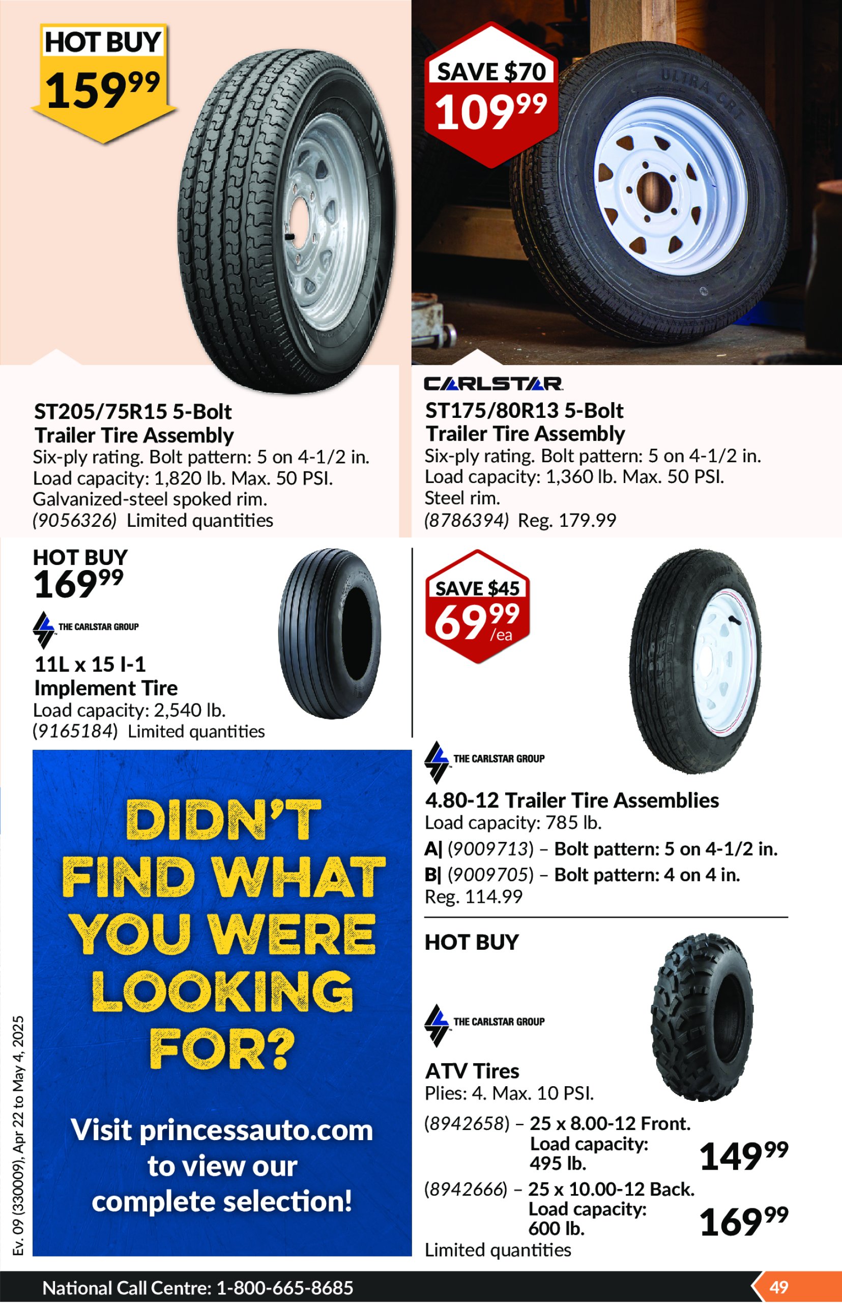 princess-auto - Princess Auto flyer valid from 04-22 - 05-04 - page: 52 princess-auto - Princess Auto flyer valid from 04-22 - 05-04 - page: 52