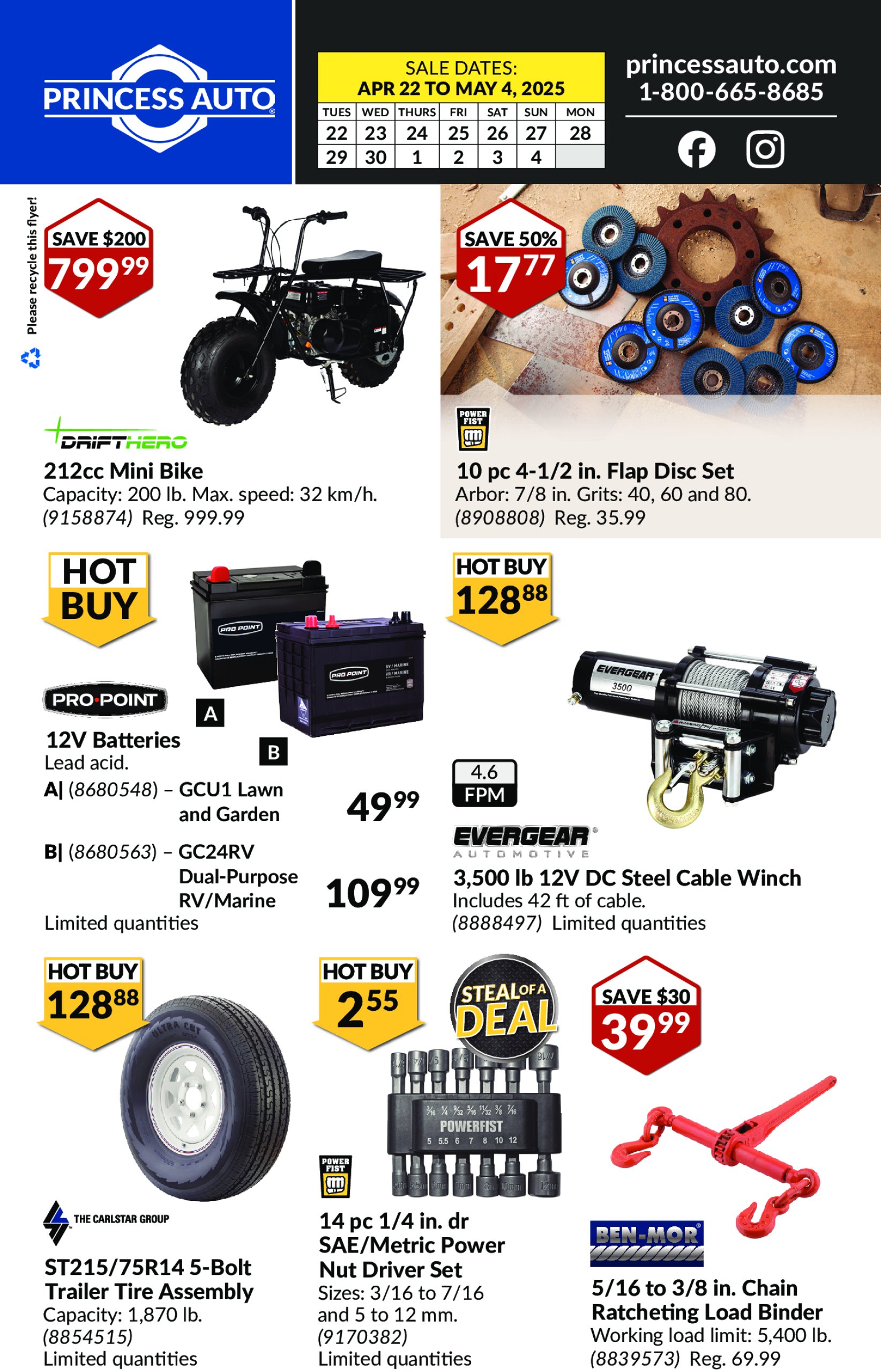 princess-auto - Princess Auto flyer valid from 04-22 - 05-04 - page: 2 princess-auto - Princess Auto flyer valid from 04-22 - 05-04 - page: 2