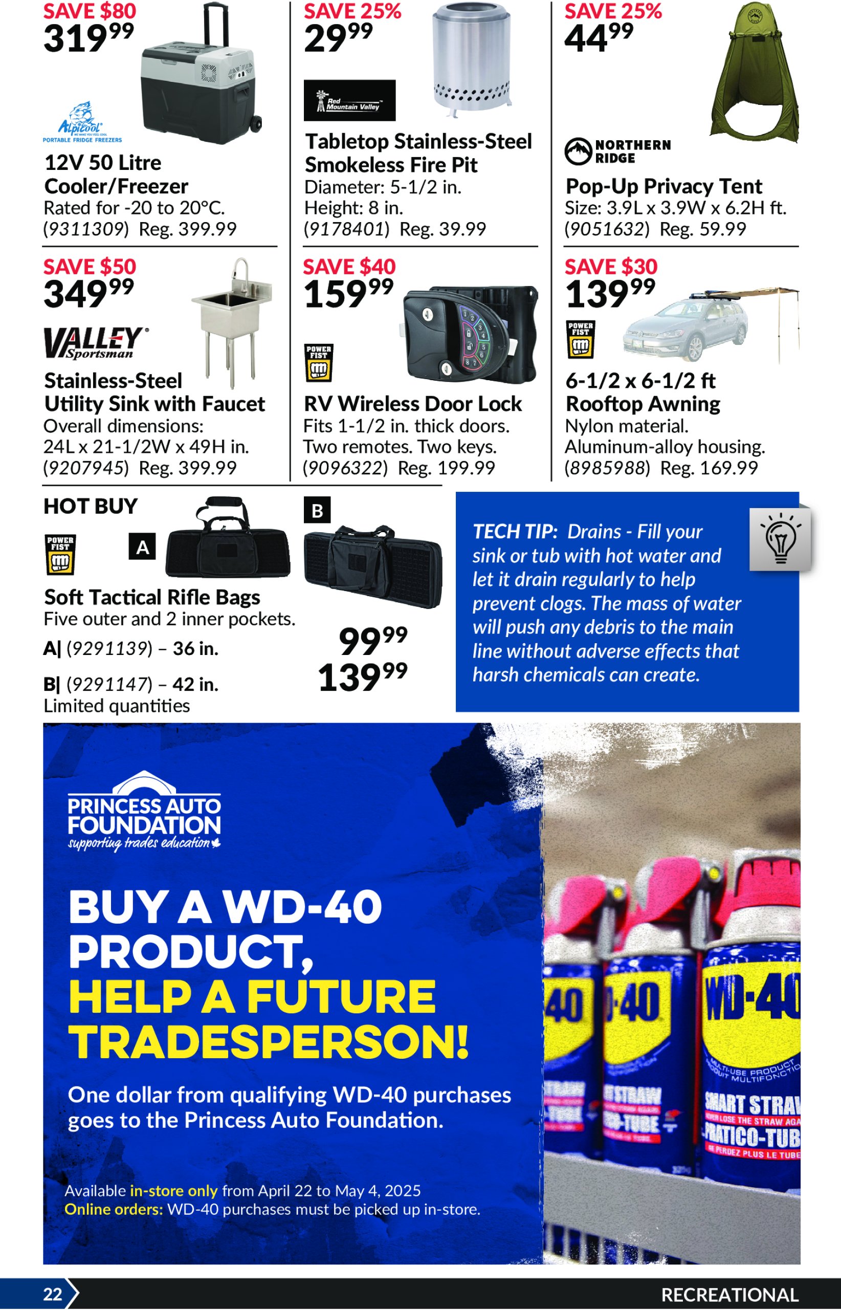 princess-auto - Princess Auto flyer valid from 04-22 - 05-04 - page: 25 princess-auto - Princess Auto flyer valid from 04-22 - 05-04 - page: 25