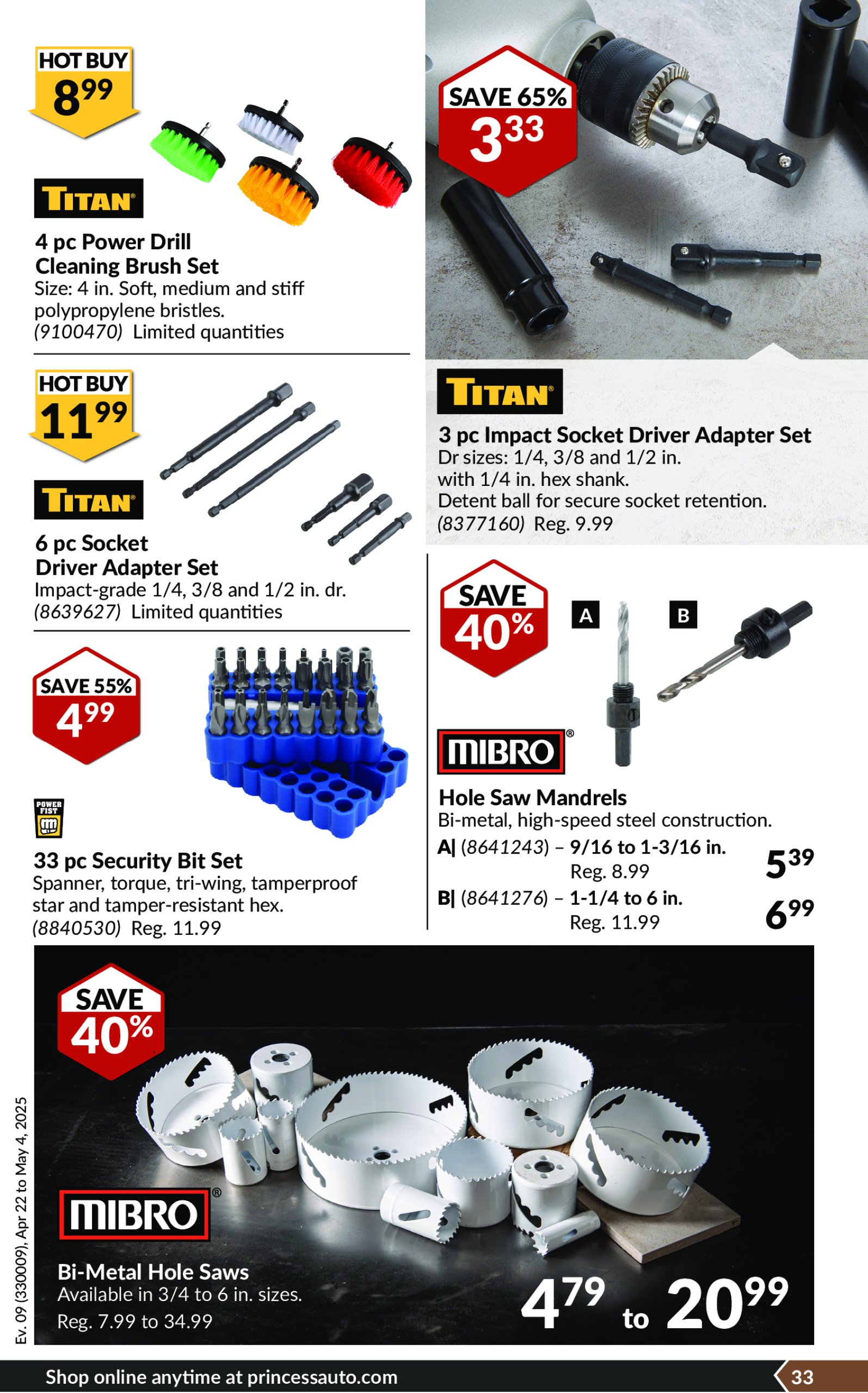 princess-auto - Princess Auto flyer valid from 04-22 - 05-04 - page: 36 princess-auto - Princess Auto flyer valid from 04-22 - 05-04 - page: 36