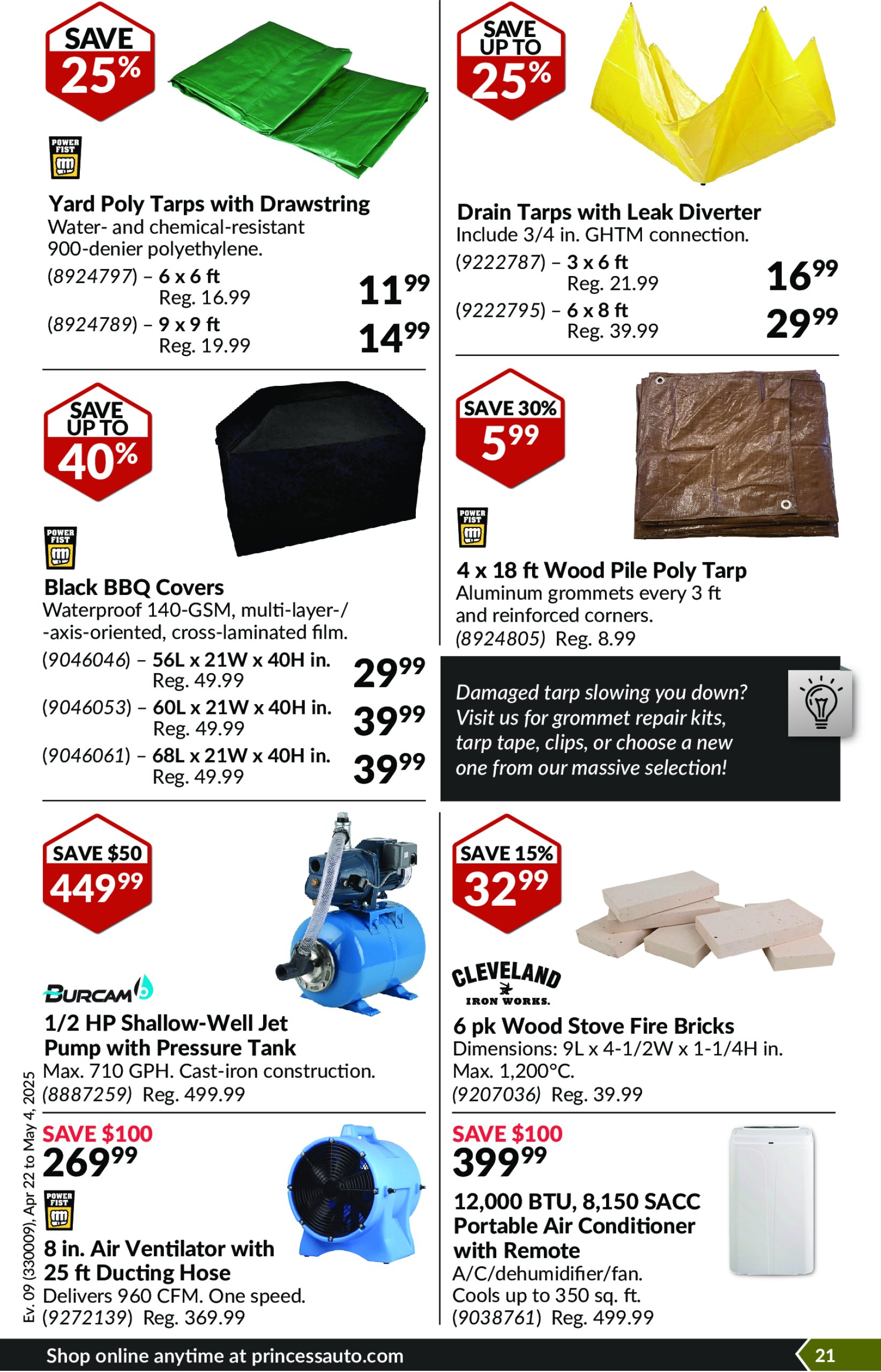 princess-auto - Princess Auto flyer valid from 04-22 - 05-04 - page: 24 princess-auto - Princess Auto flyer valid from 04-22 - 05-04 - page: 24
