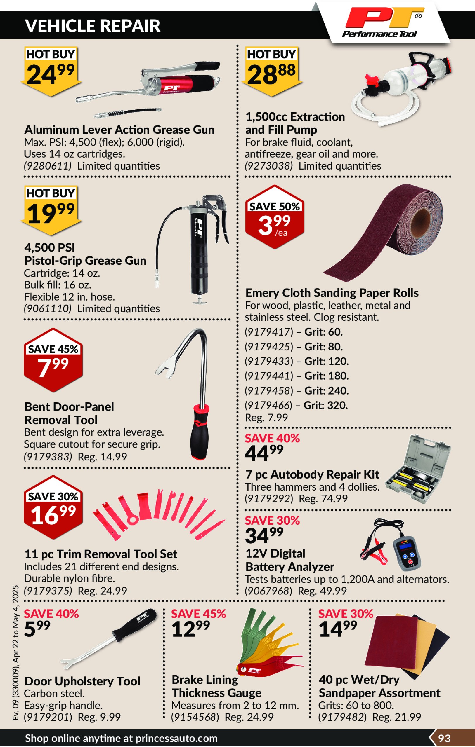 princess-auto - Princess Auto flyer valid from 04-22 - 05-04 - page: 96 princess-auto - Princess Auto flyer valid from 04-22 - 05-04 - page: 96